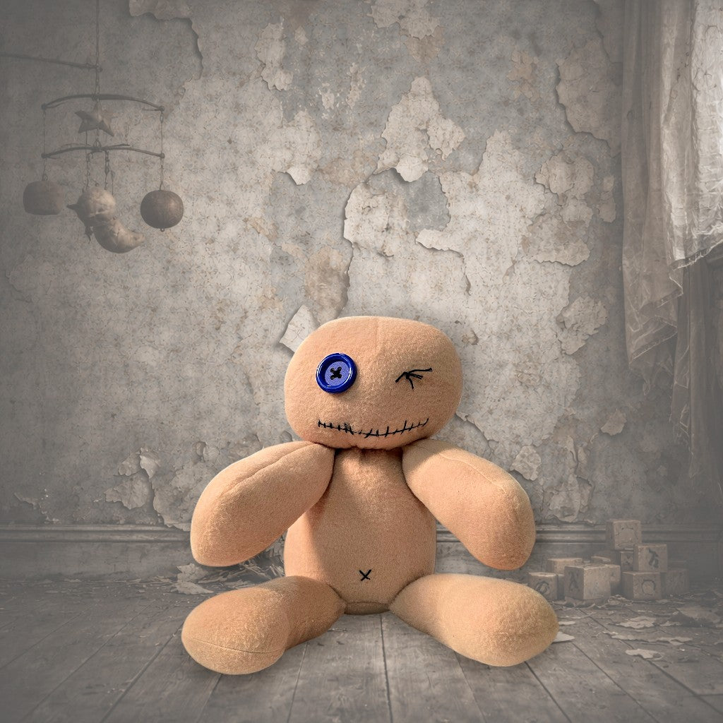 Handmade Creepy Gothic Plush Doll | Orphan Asylum Gothling Intake #1114
