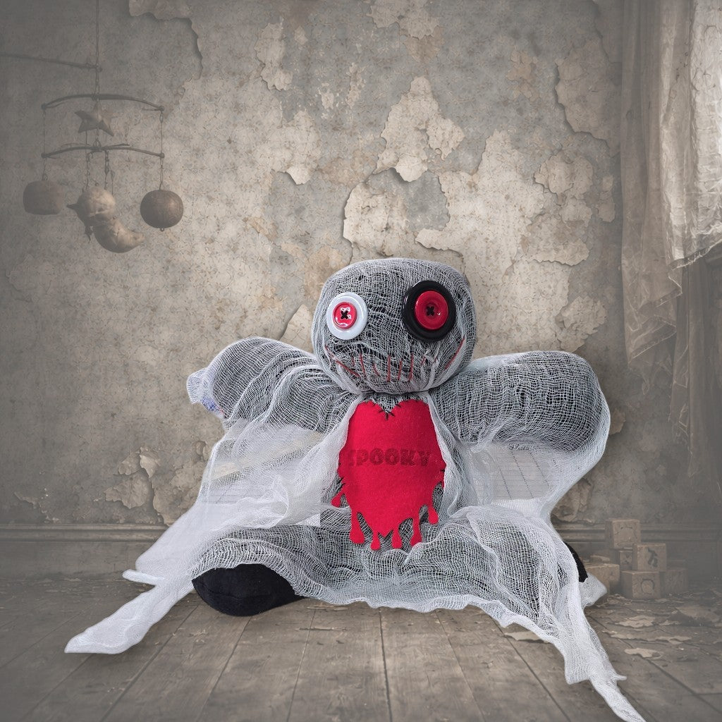 Handmade Gothic Plush Doll | Orphan Asylum Gothling Intake # 1253