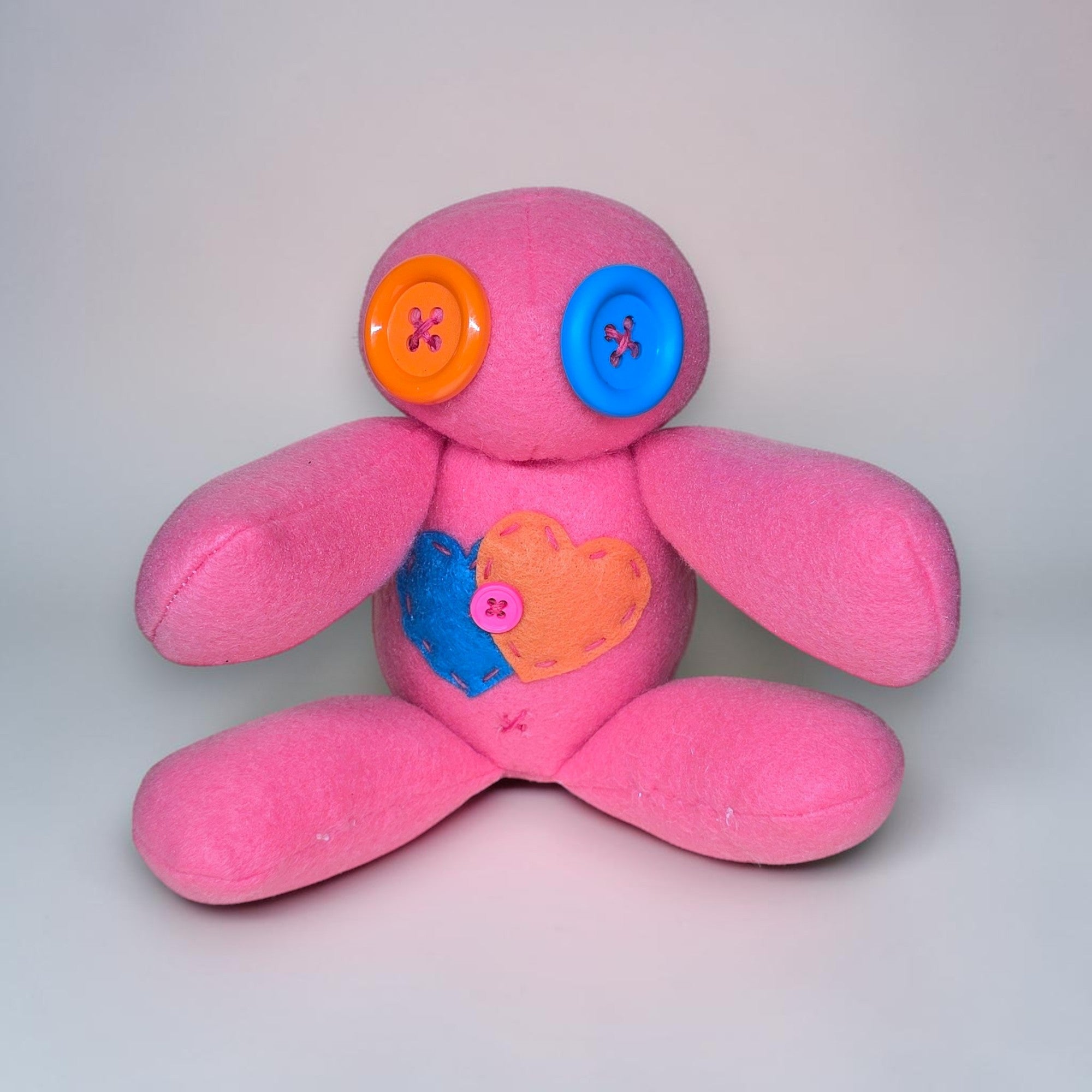 Handmade Creepy Gothic Plush Doll | Orphan Asylum Gothling Intake # 1190