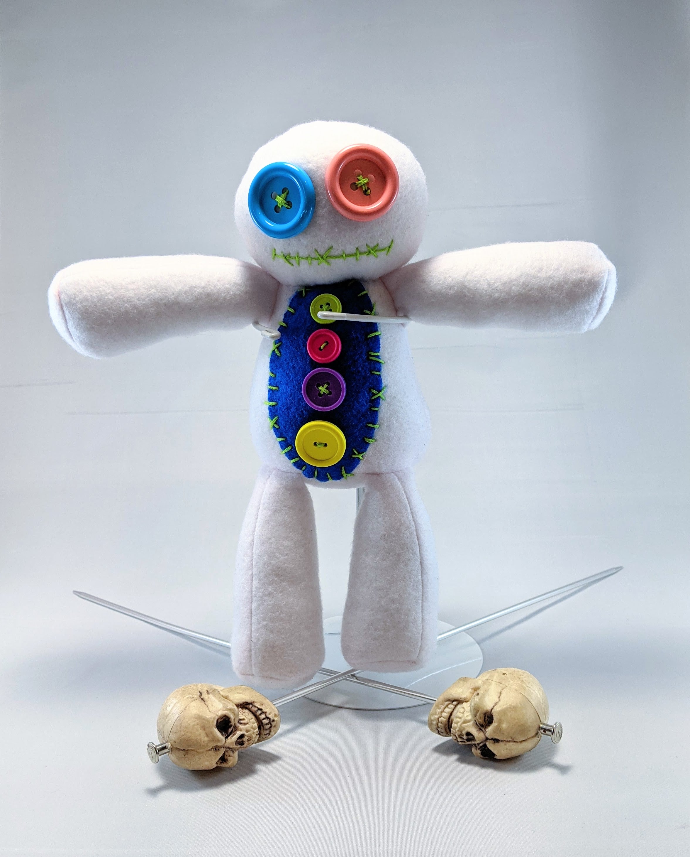 Handmade Gothic Plush Doll | Orphan Asylum Gothling Intake # 1057