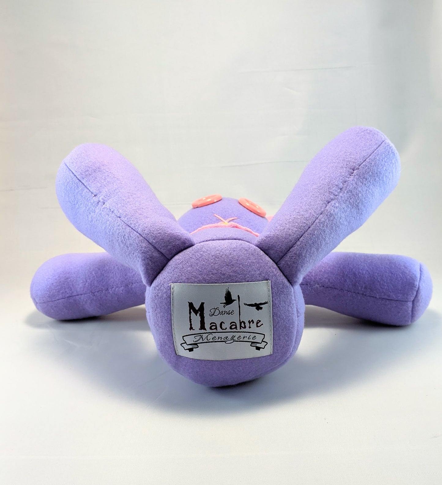 Purple and Pink Kawaii Plushie Voodoo Doll