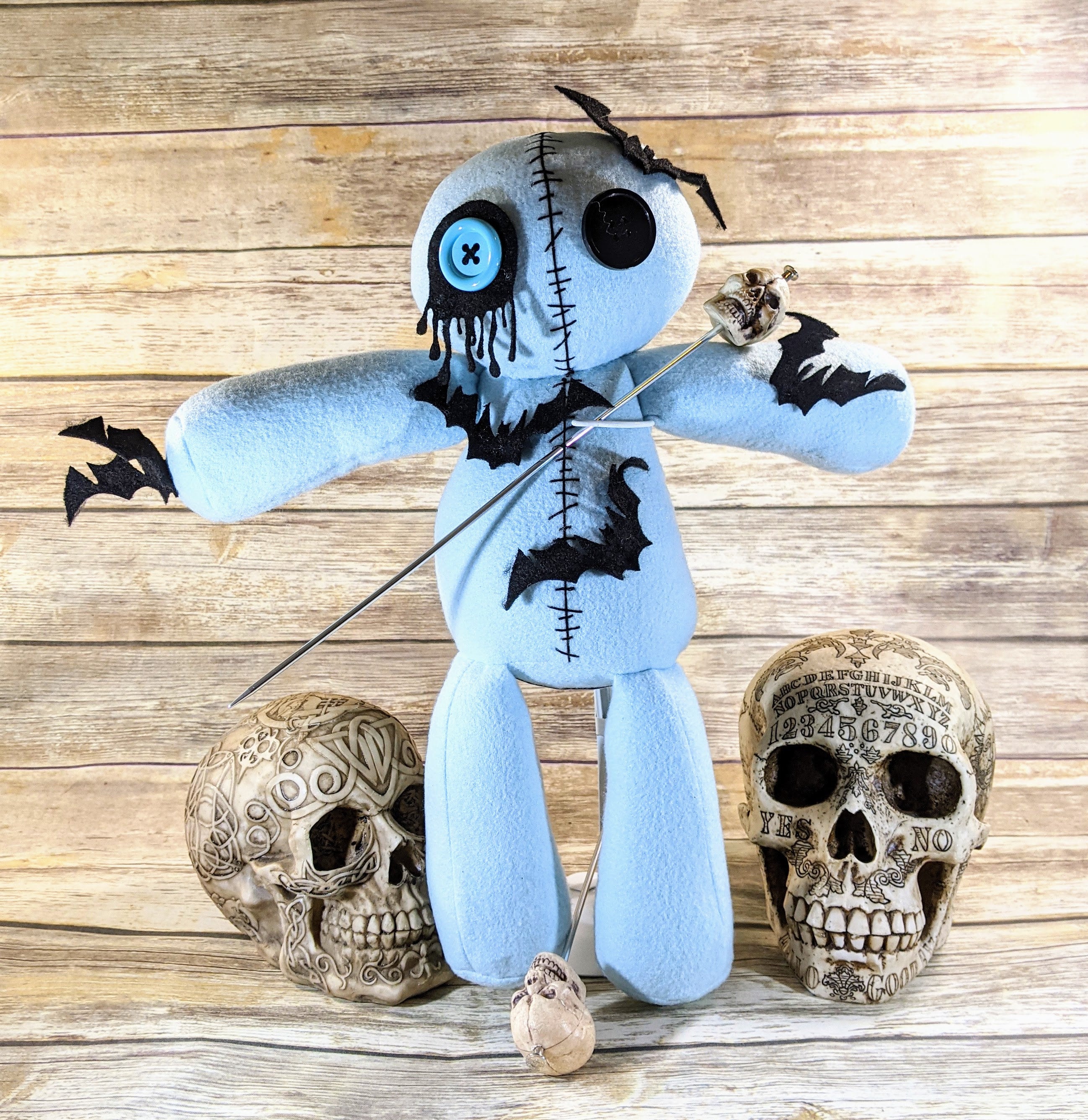 Handmade Gothic Plush Doll | Orphan Asylum Gothling Intake # 1067