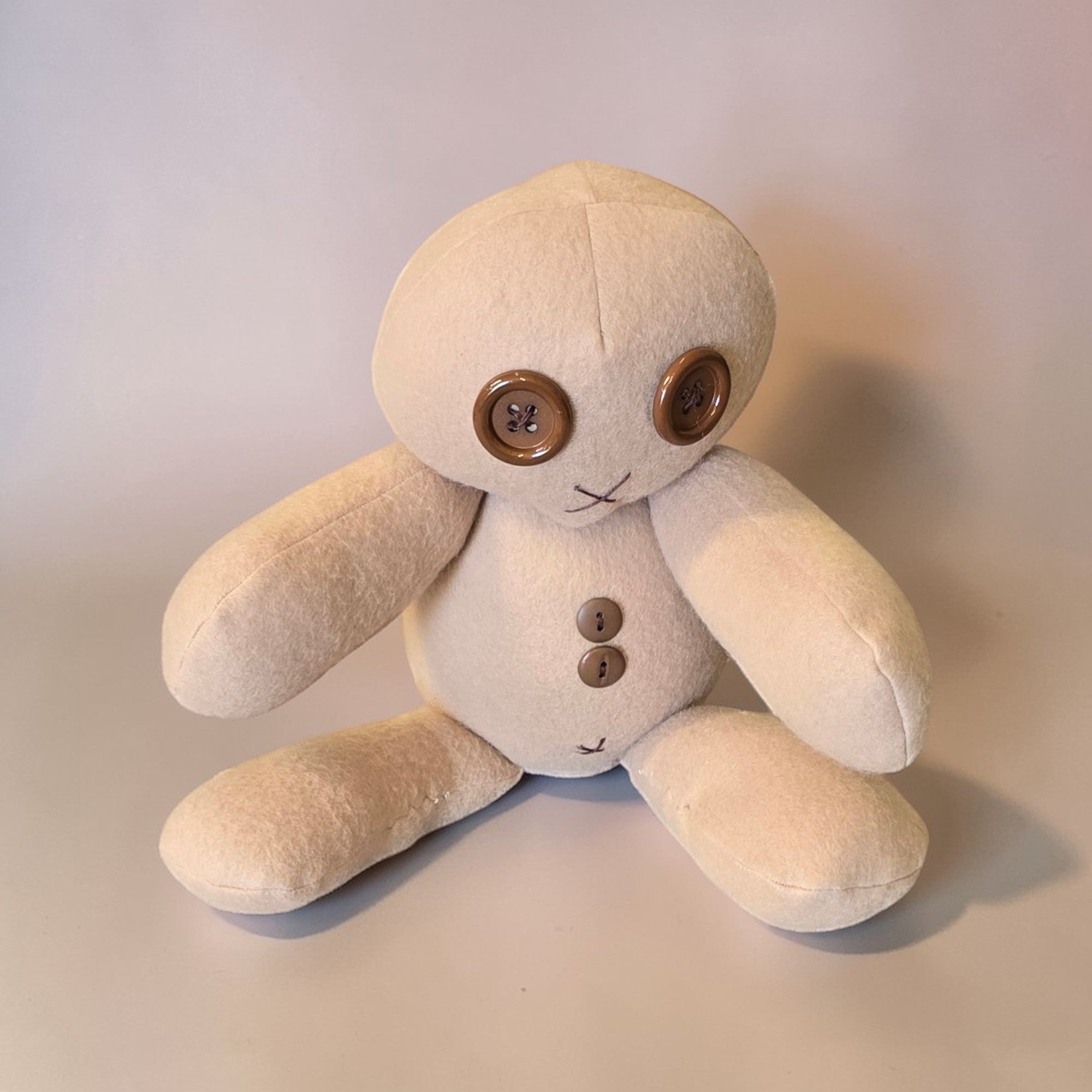 Handmade Gothic Plush Doll | Orphan Asylum Gothling # 1011