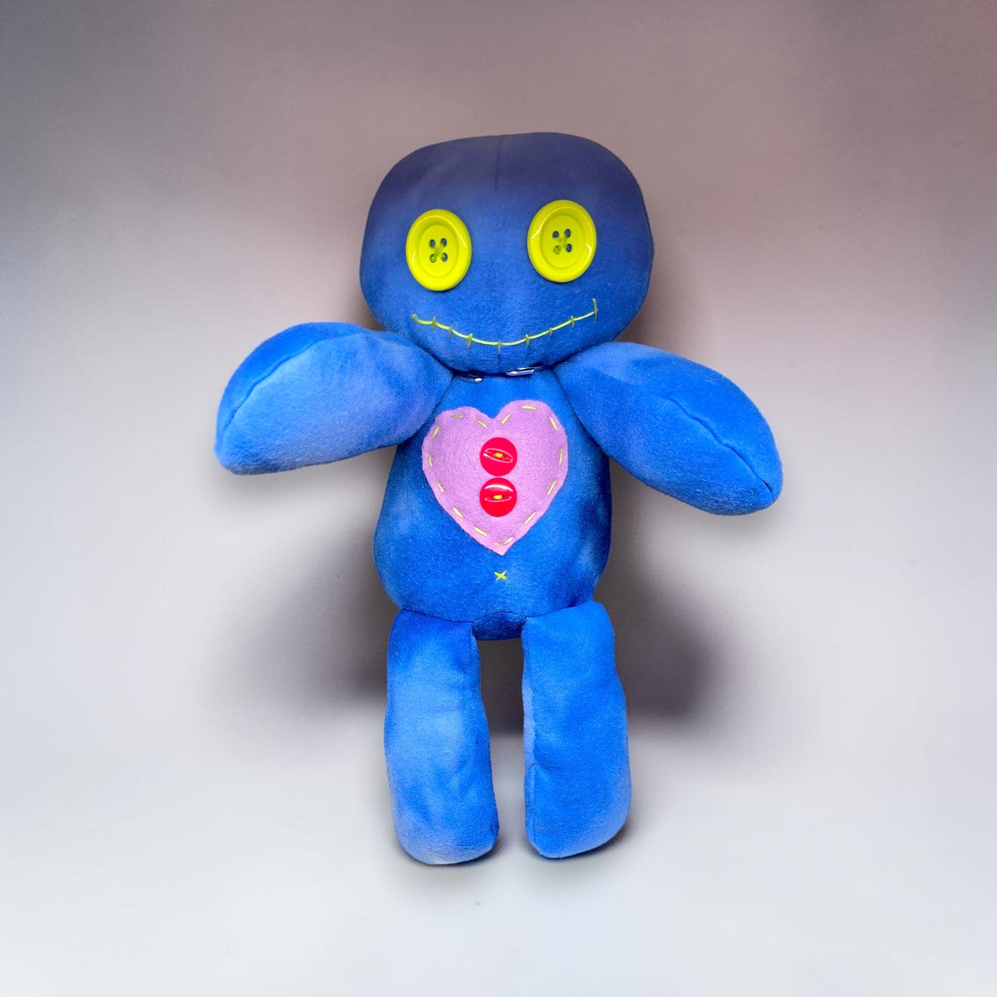 Handmade Creepy Gothic Plush Doll | Orphan Asylum Gothling Intake #1013