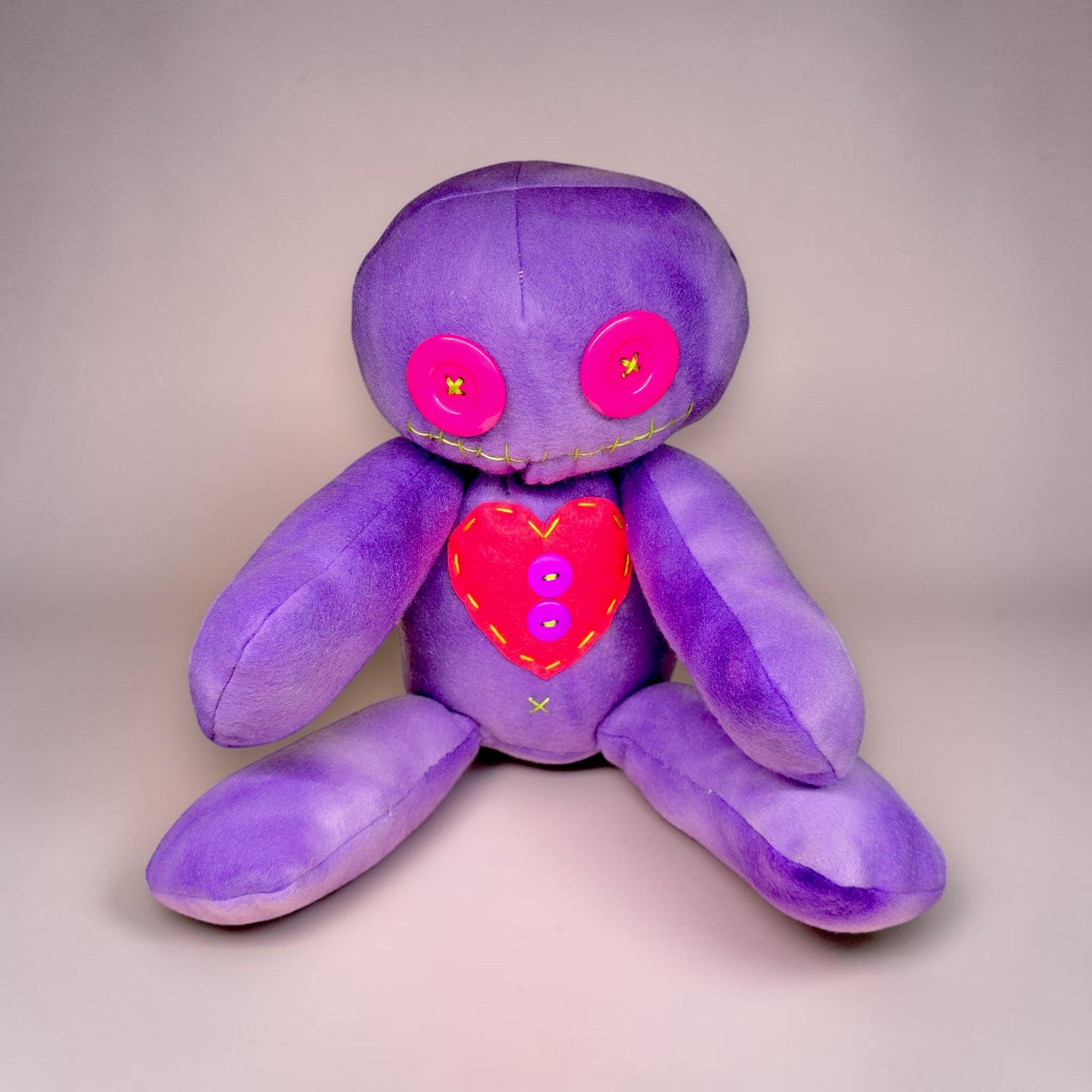 Handmade Creepy Gothic Plush Doll | Orphan Asylum Gothling Intake #1013