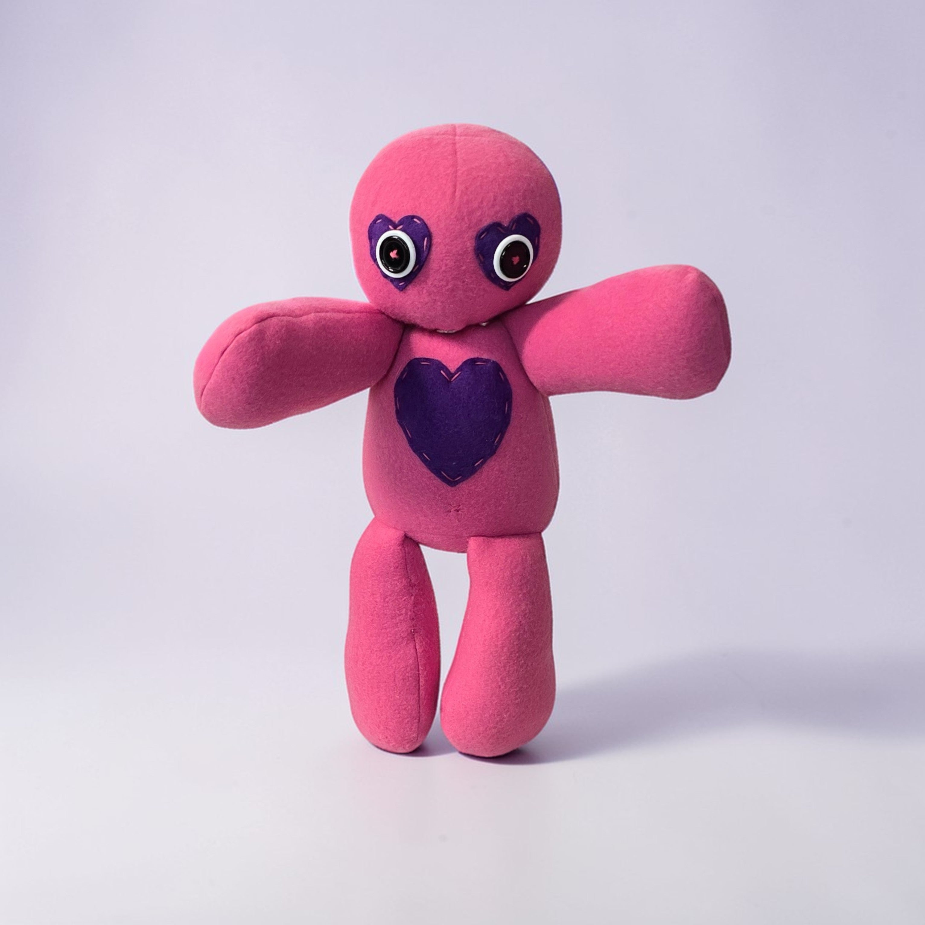 Handmade Gothic Plush Doll | Orphan Asylum Gothling Intake # 1030