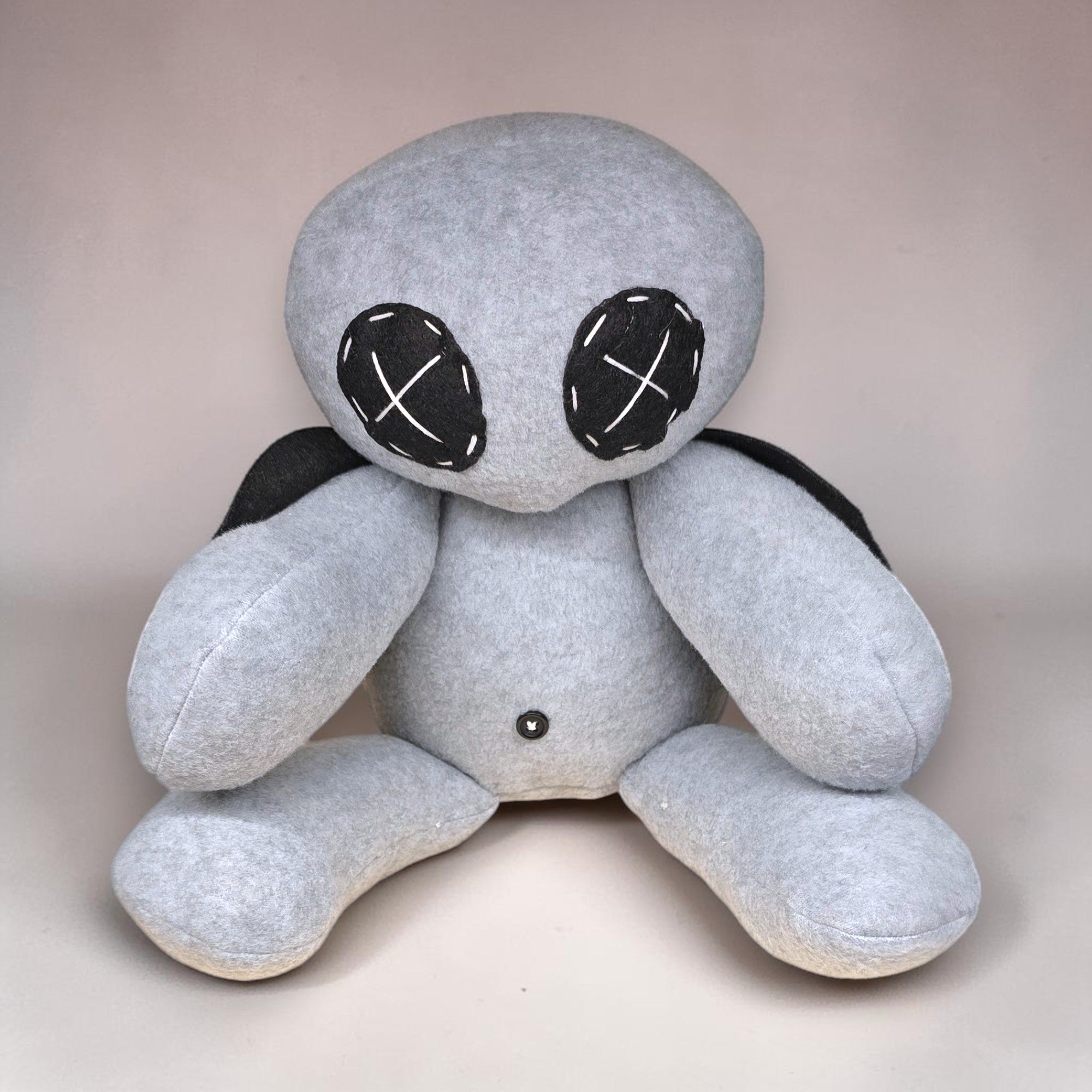 Handmade Creepy Gothic Plush Doll | Orphan Asylum Gothling Intake #1031