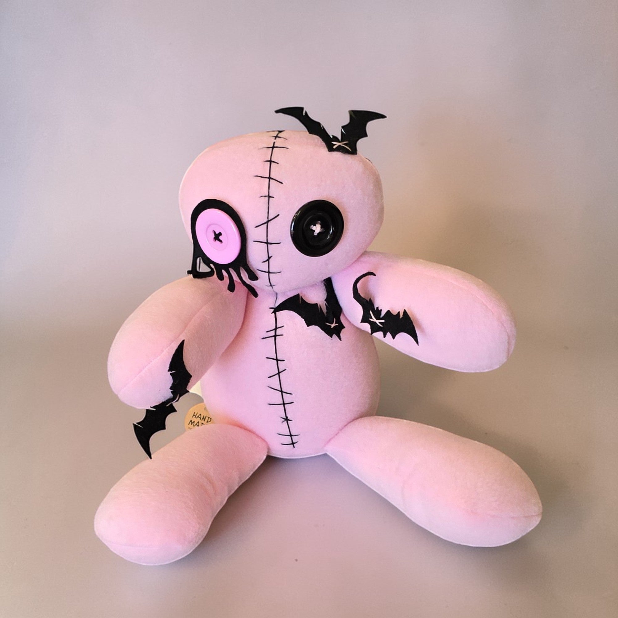 Handmade Creepy Gothic Plush Doll | Orphan Asylum Gothling Intake #1067