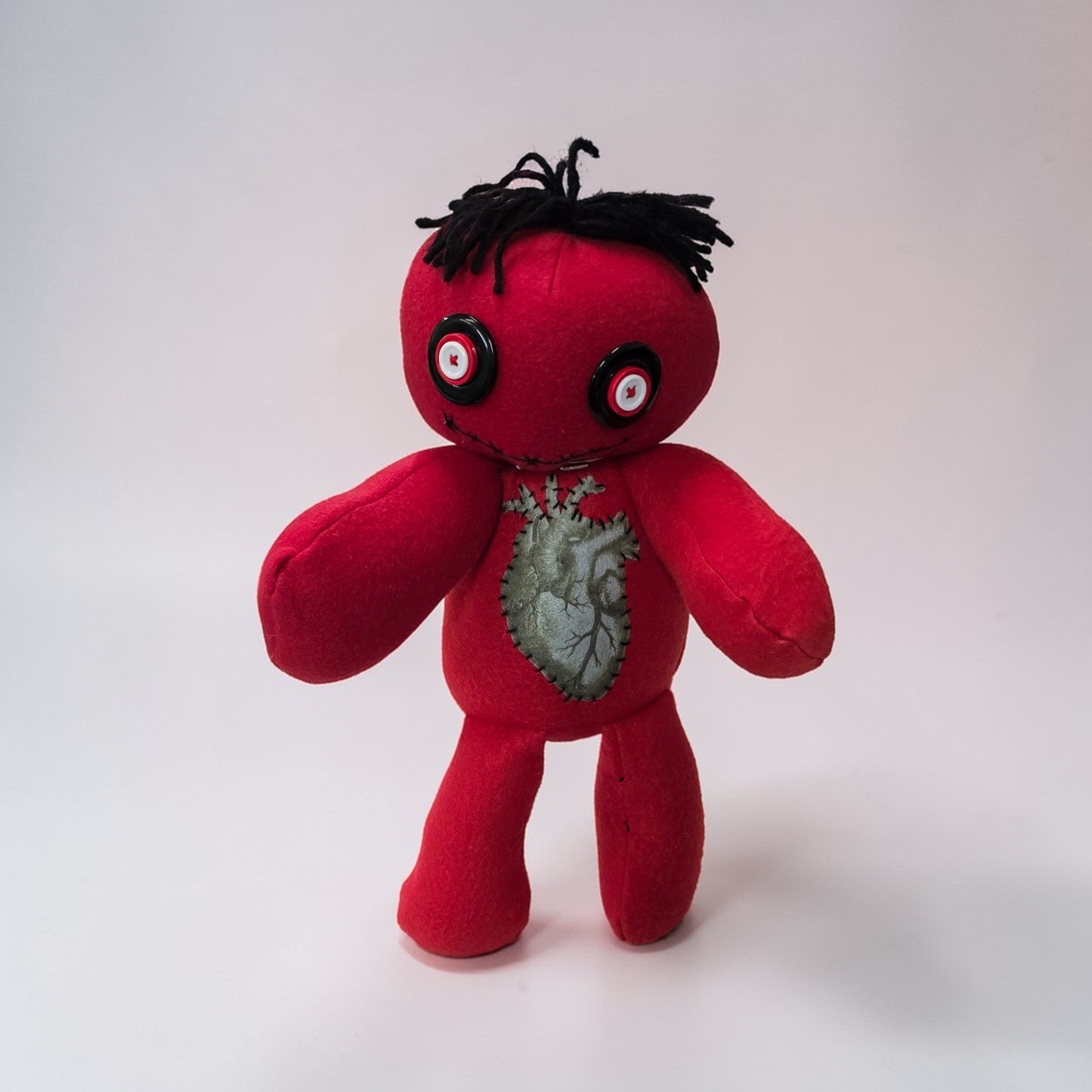 Handmade Gothic Plush Doll | Orphan Asylum Gothling Intake # 1082
