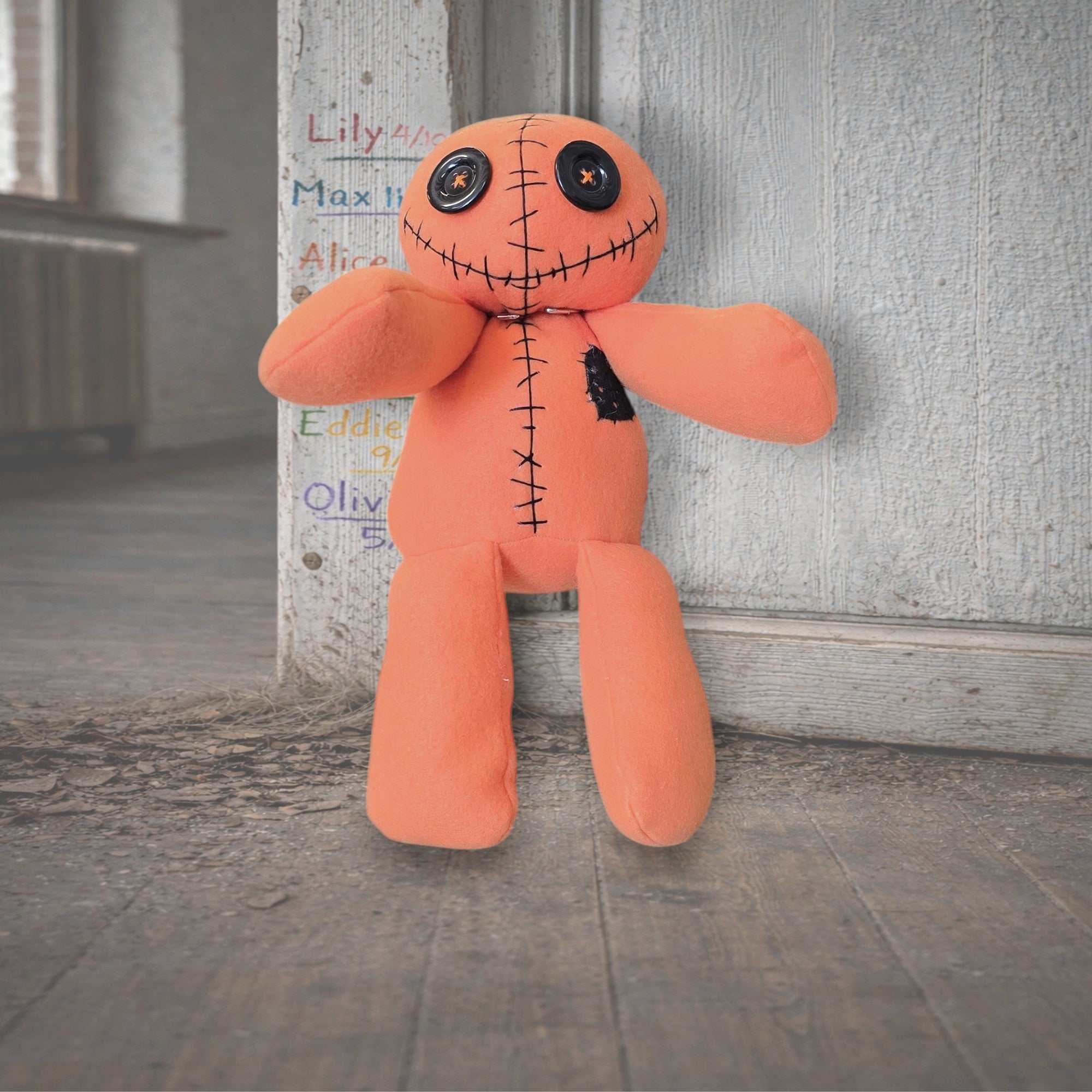 Handmade Creepy Gothic Plush Doll | Orphan Asylum Gothling Intake #1090