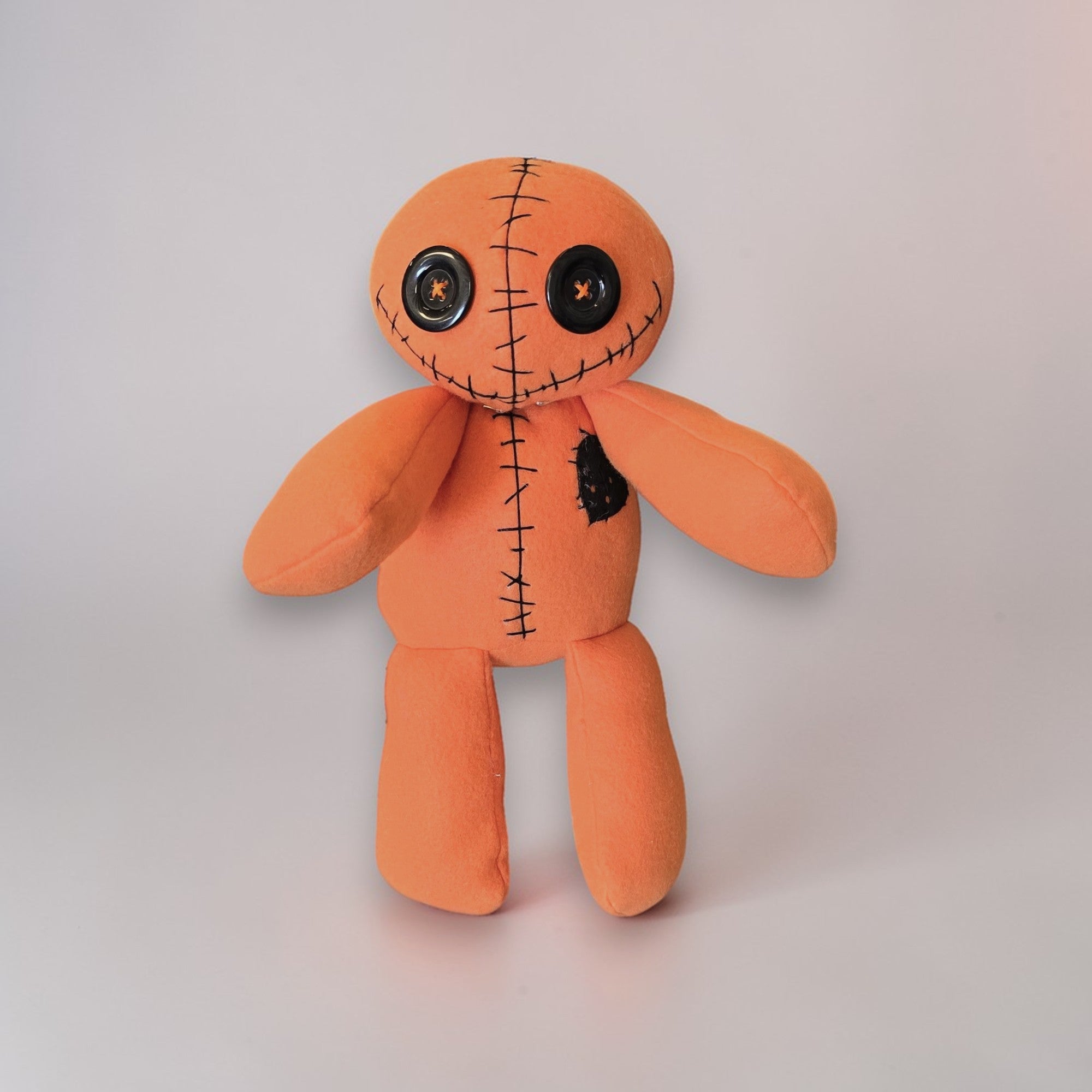 Handmade Creepy Gothic Plush Doll | Orphan Asylum Gothling Intake #1090