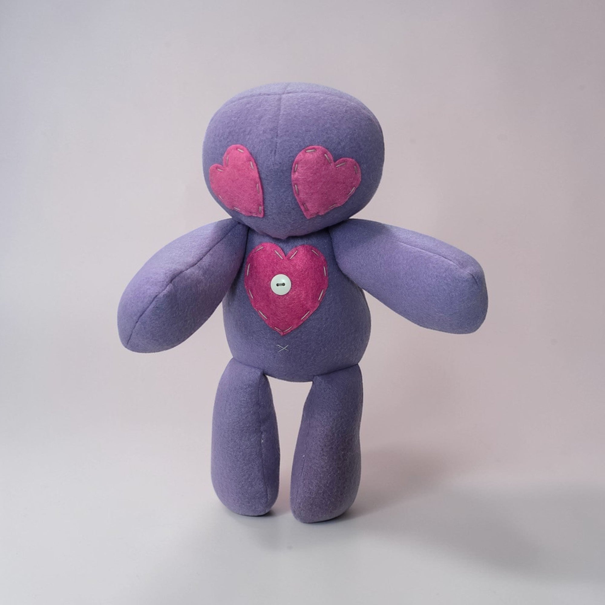 Handmade Creepy Gothic Plush Doll | Orphan Asylum Gothling Intake #1101