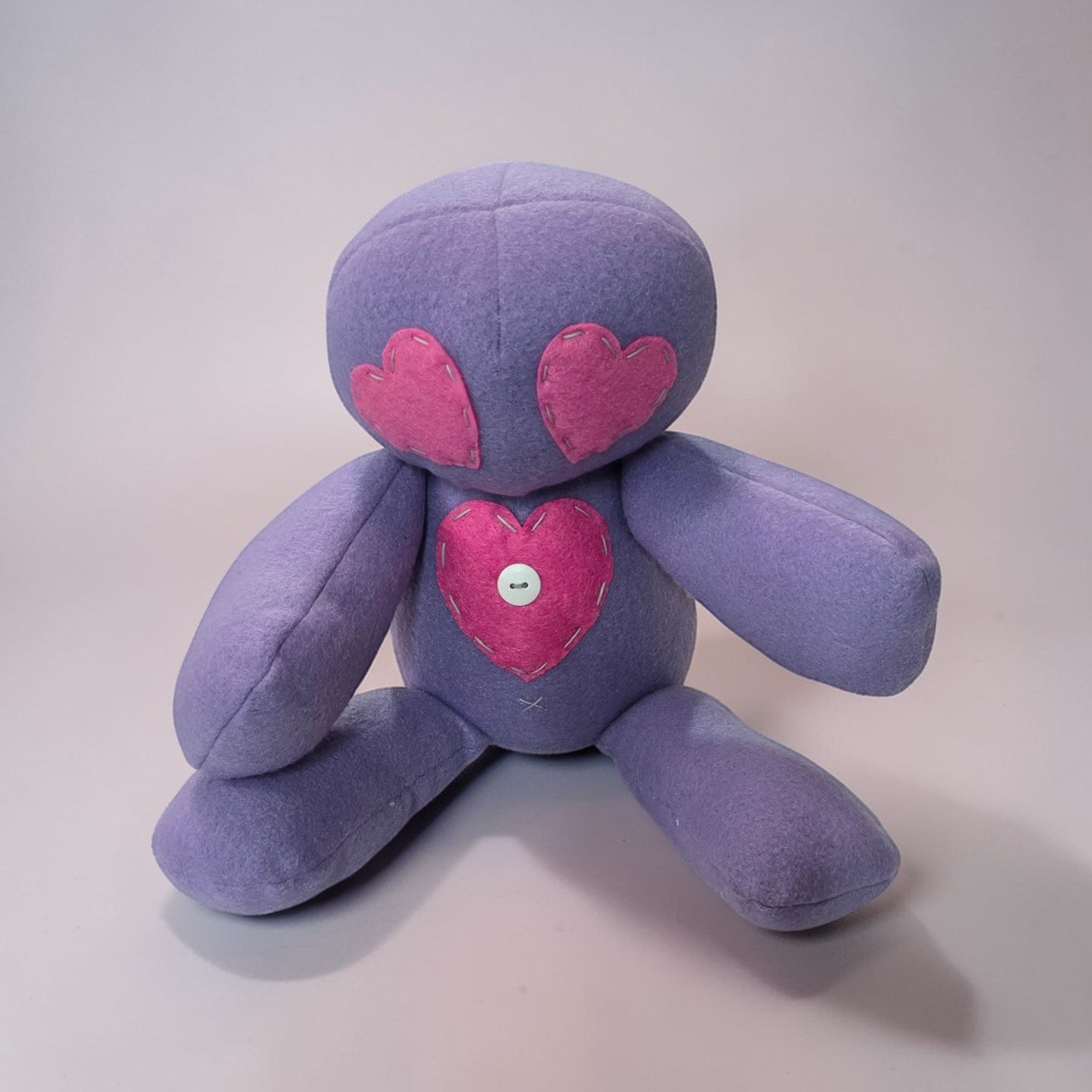 Handmade Creepy Gothic Plush Doll | Orphan Asylum Gothling Intake #1101