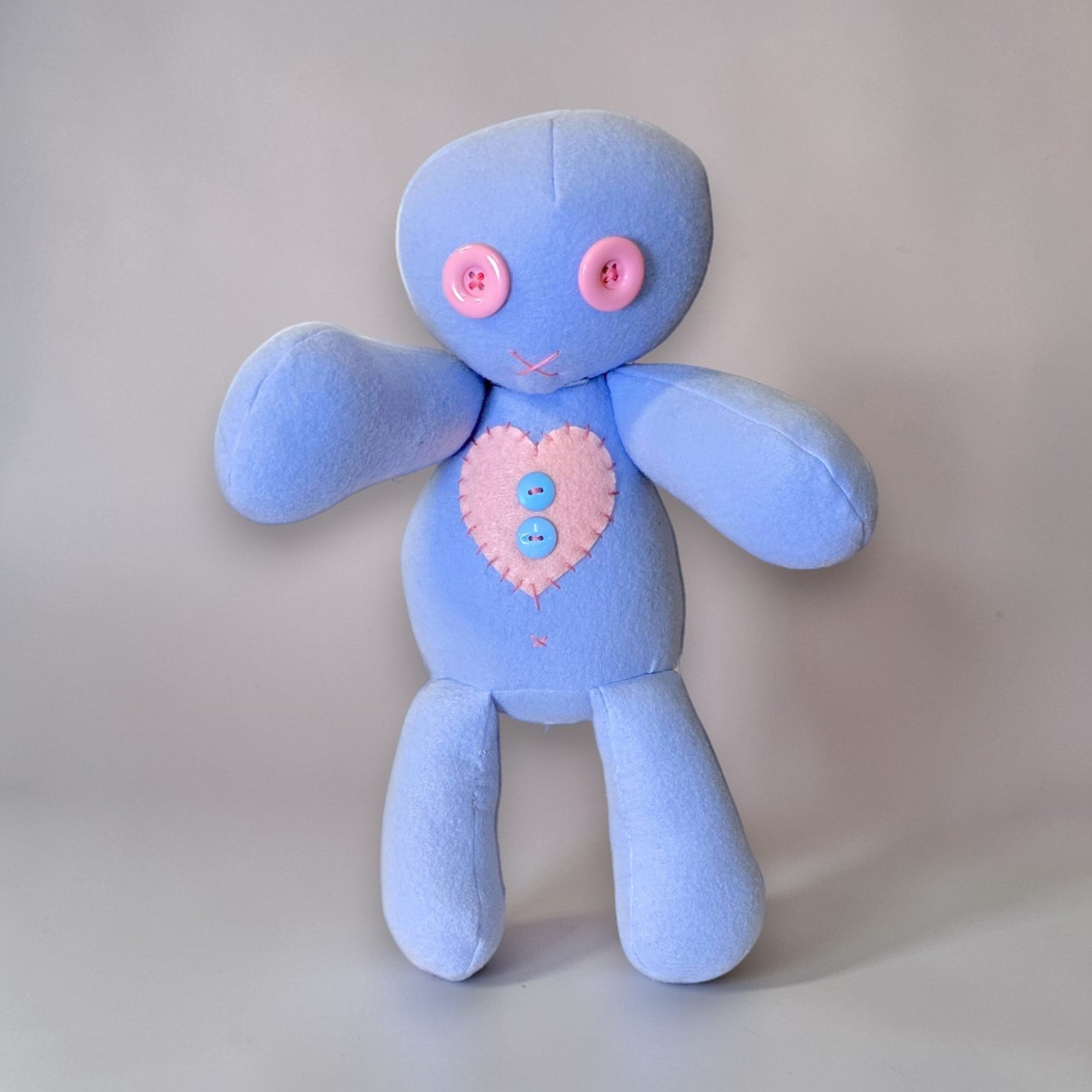 handmade gothic doll creepy plush gothling