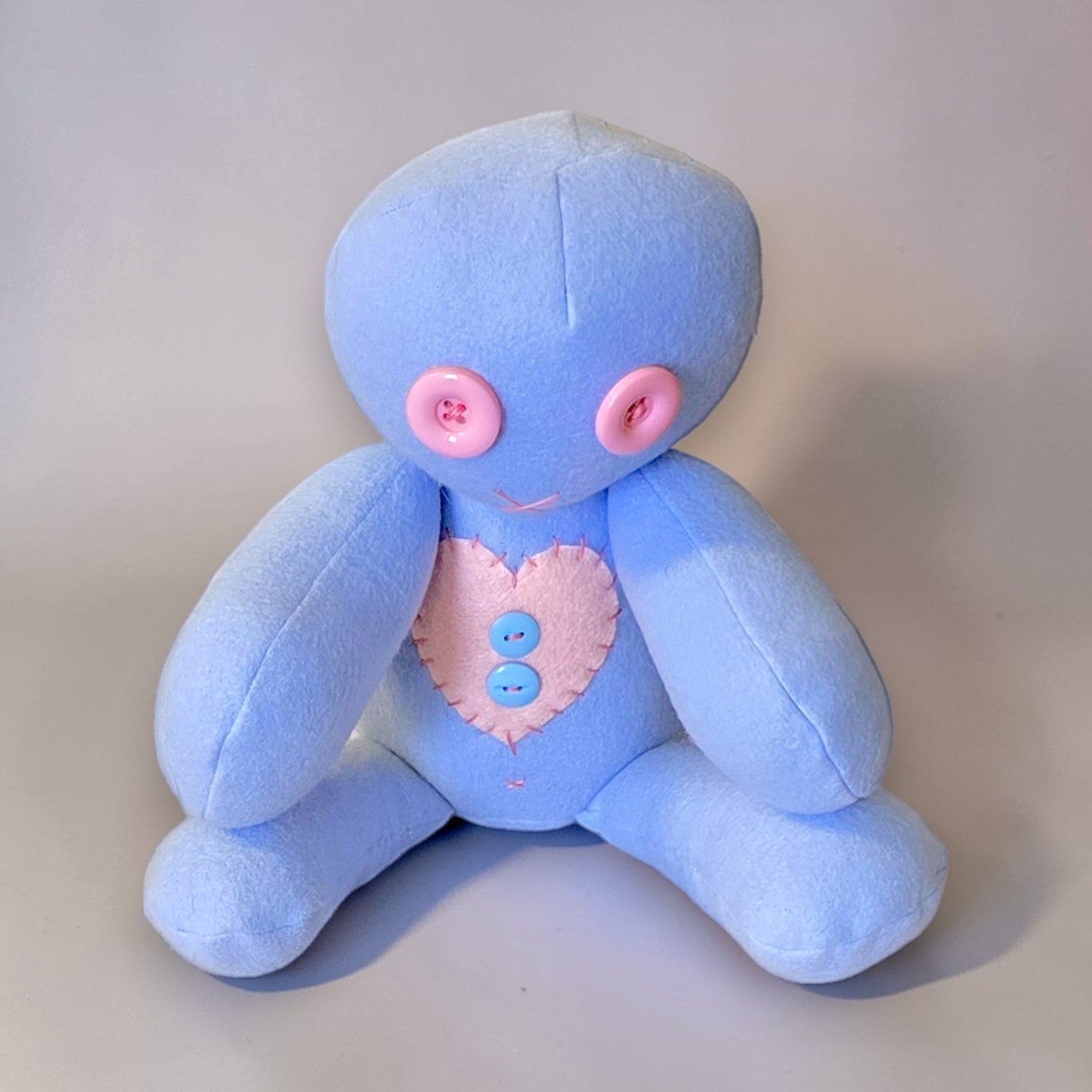 handmade gothic doll creepy plush gothling
