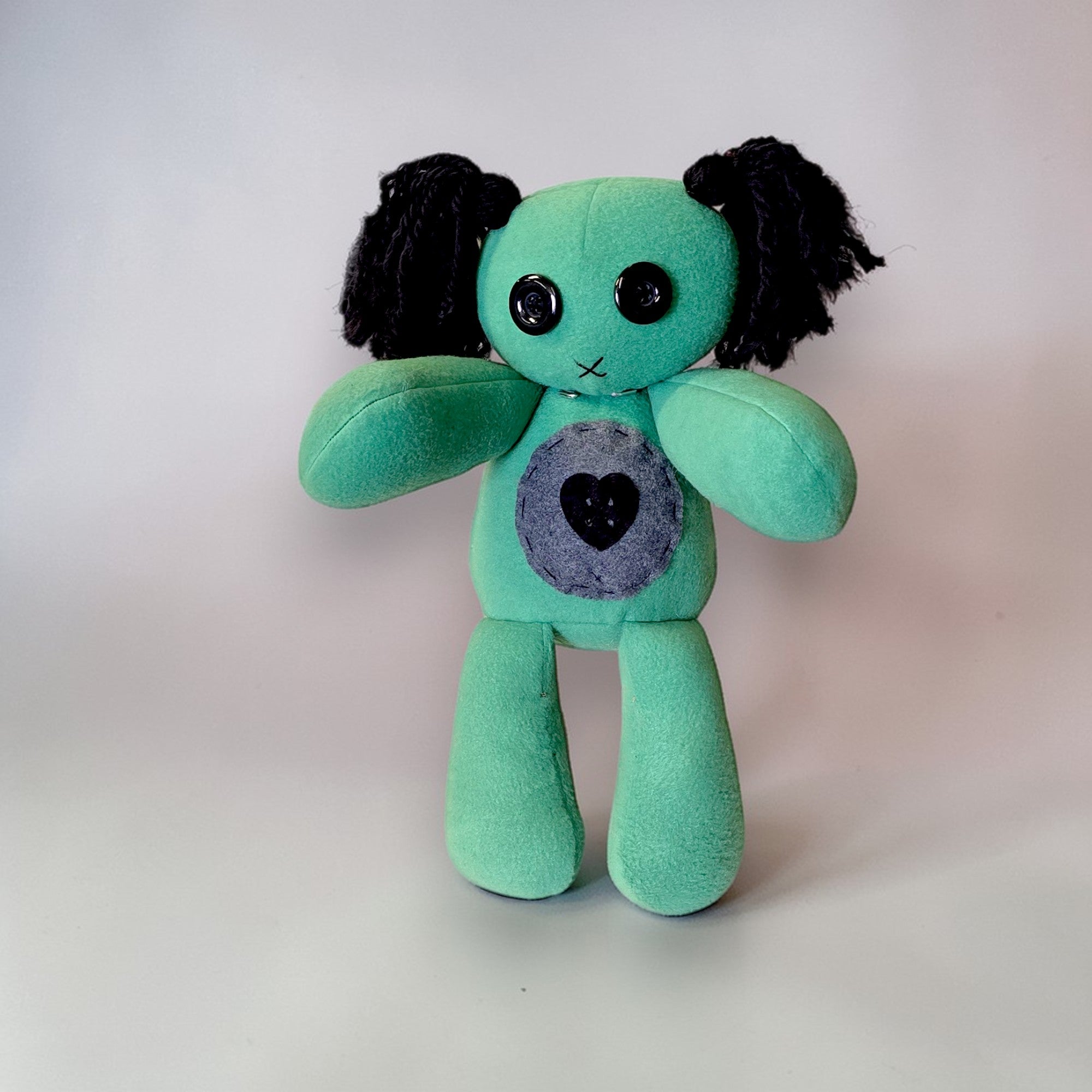 Handmade Creepy Gothic Plush Doll | Orphan Asylum Gothling Intake #1107