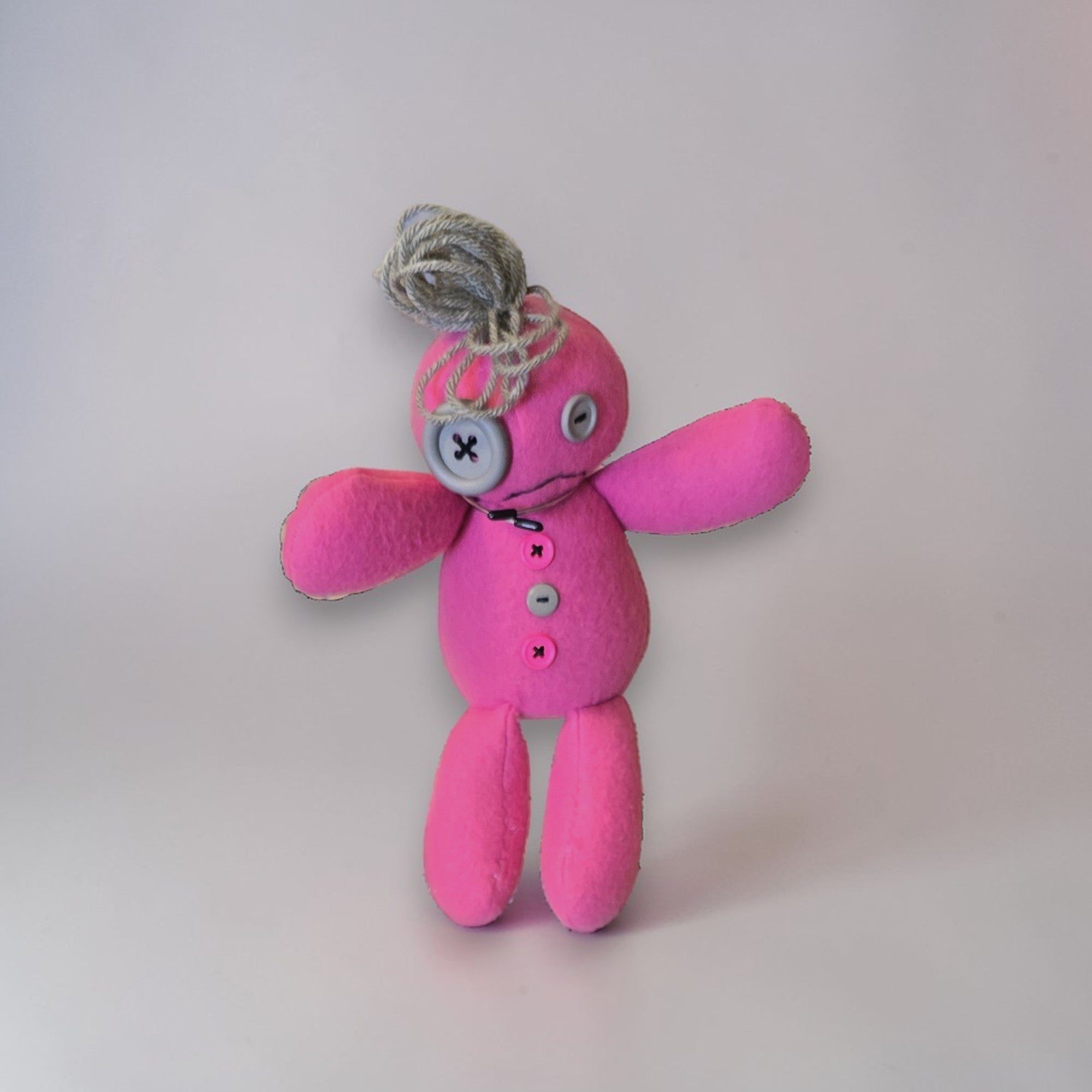 Handmade Creepy Gothic Plush Doll | Orphan Asylum Gothling Intake #1133