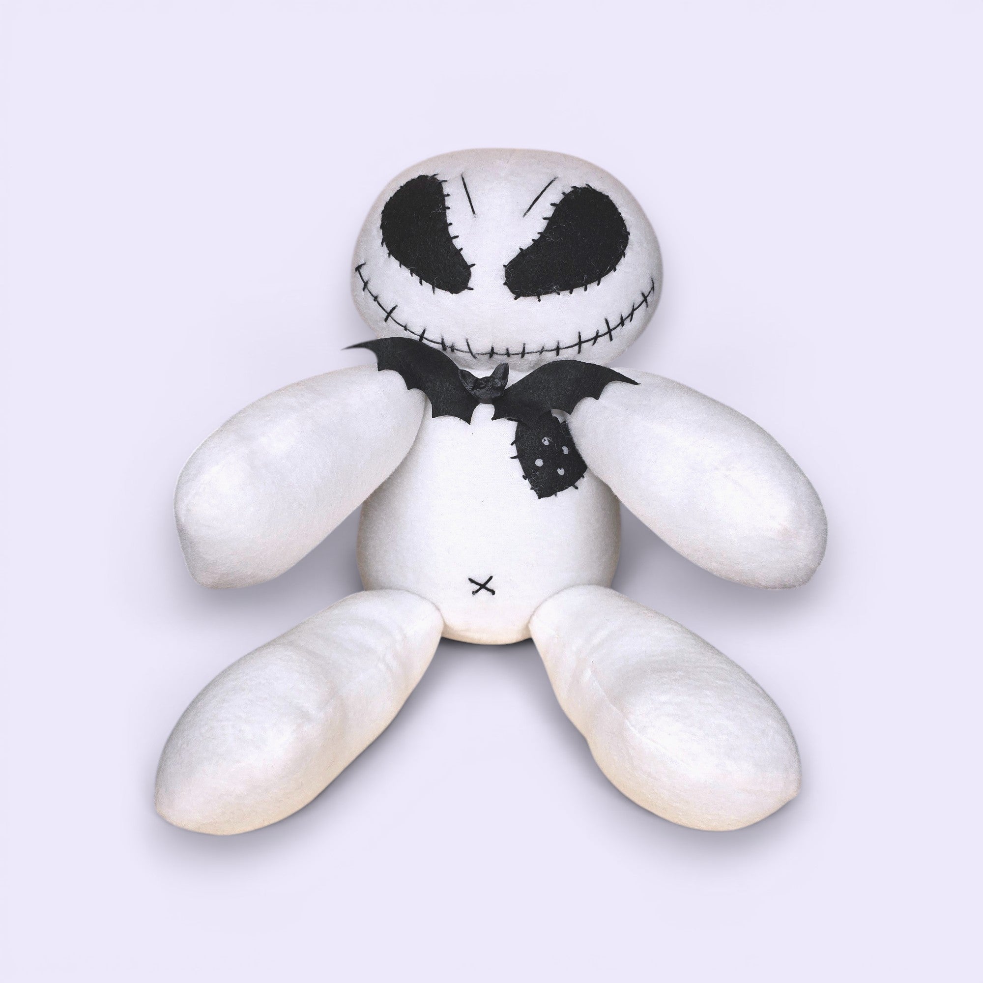 Handmade Creepy Gothic Plush Doll | Orphan Asylum Gothling Intake # 1136