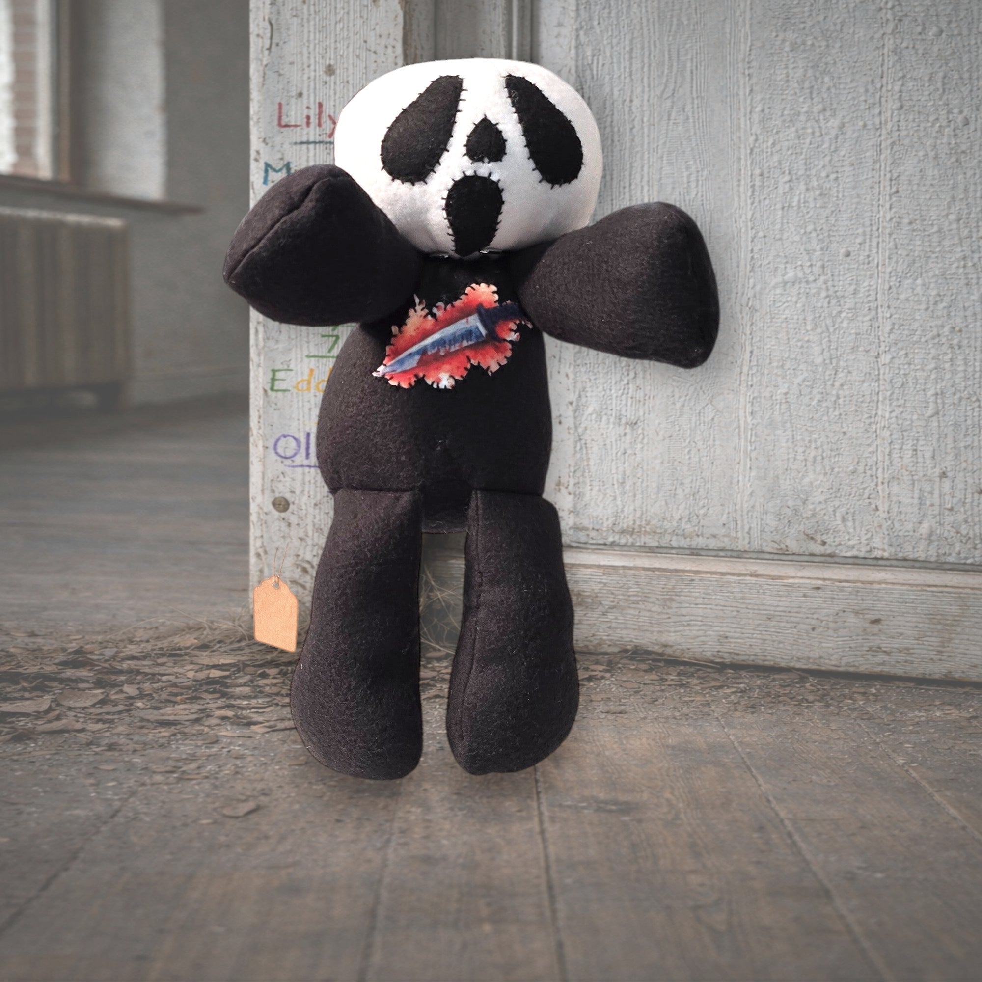 Handmade Creepy Gothic Plush Doll | Orphan Asylum Gothling Intake #1138