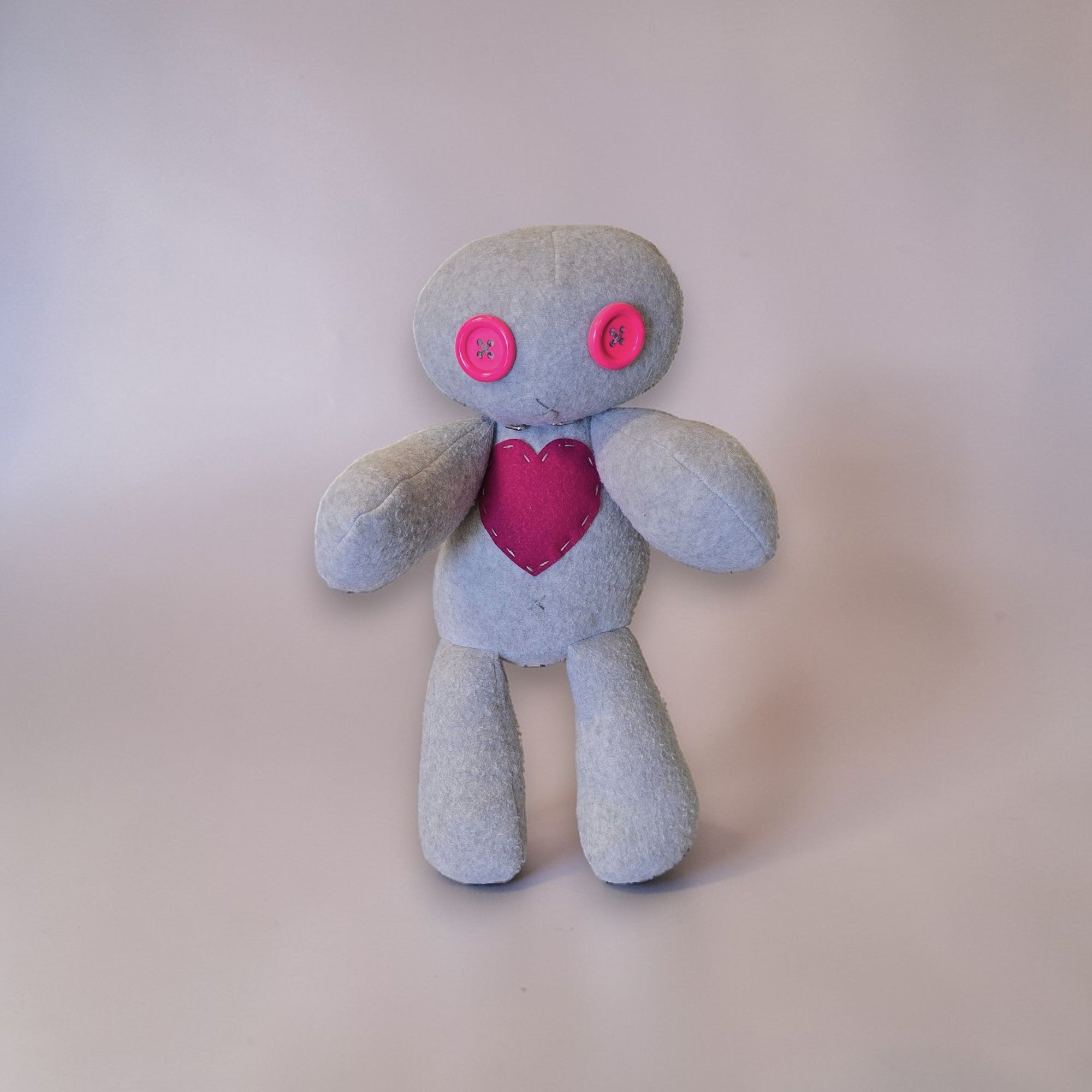 Handmade Creepy Gothic Plush Doll | Orphan Asylum Gothling Intake # 1146