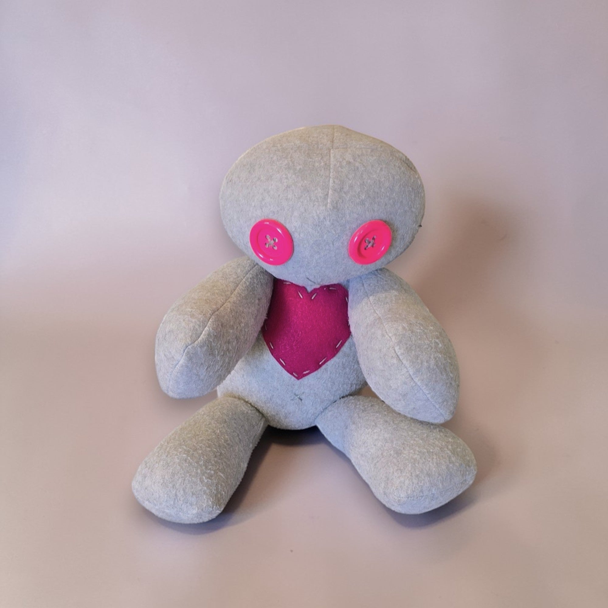 Handmade Creepy Gothic Plush Doll | Orphan Asylum Gothling Intake # 1146