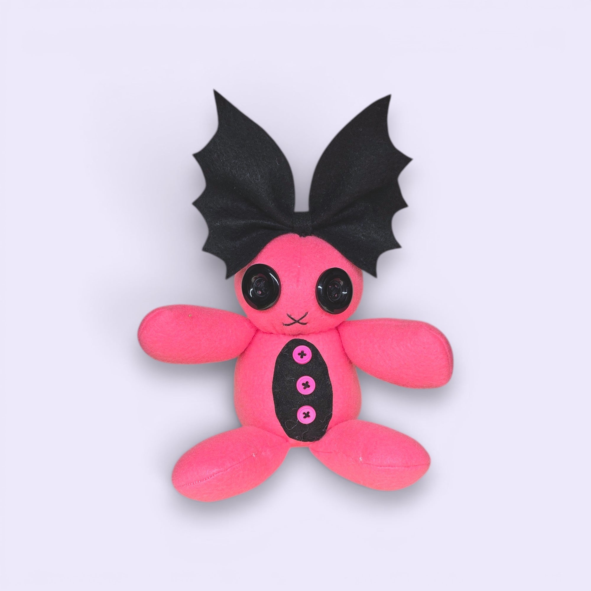 Handmade Creepy Gothic Plush Doll | Orphan Asylum Gothling Intake # 1152