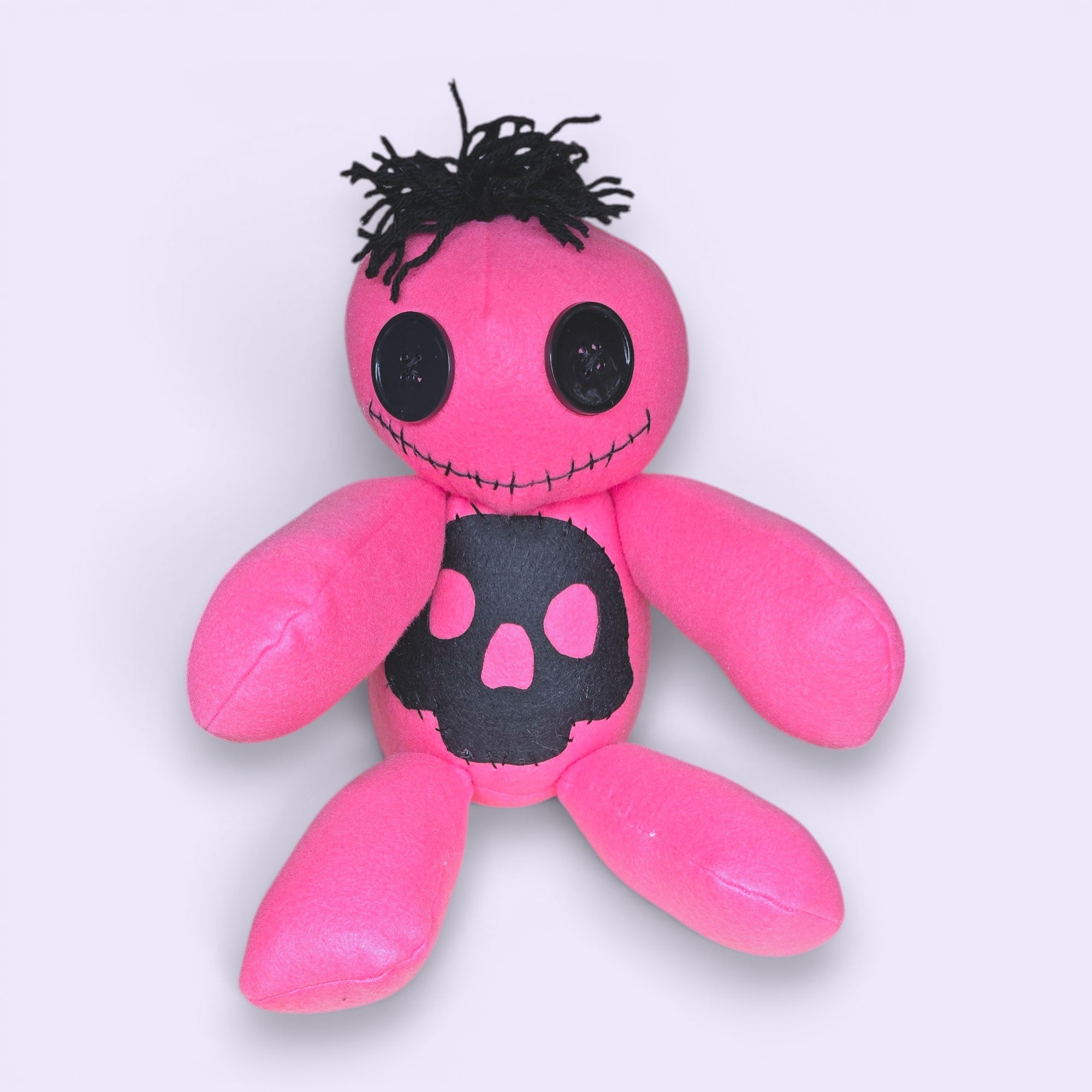 Handmade Creepy Gothic Plush Doll | Orphan Asylum Gothling Intake # 1168