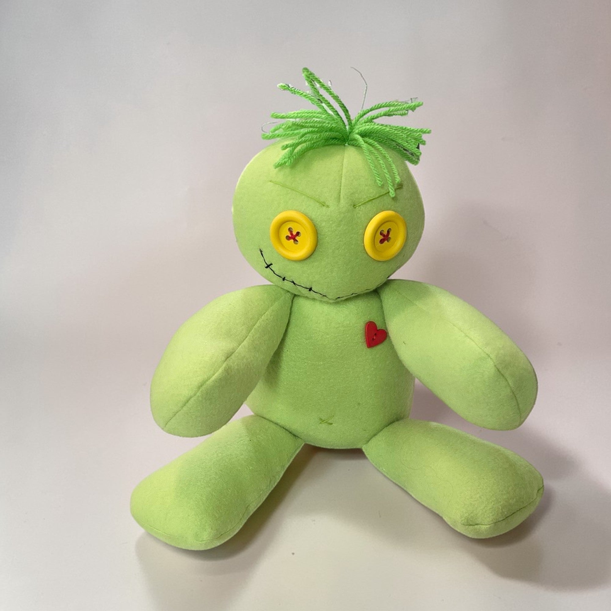 Handmade Creepy Gothic Plush Doll | Orphan Asylum Gothling Intake # 1186