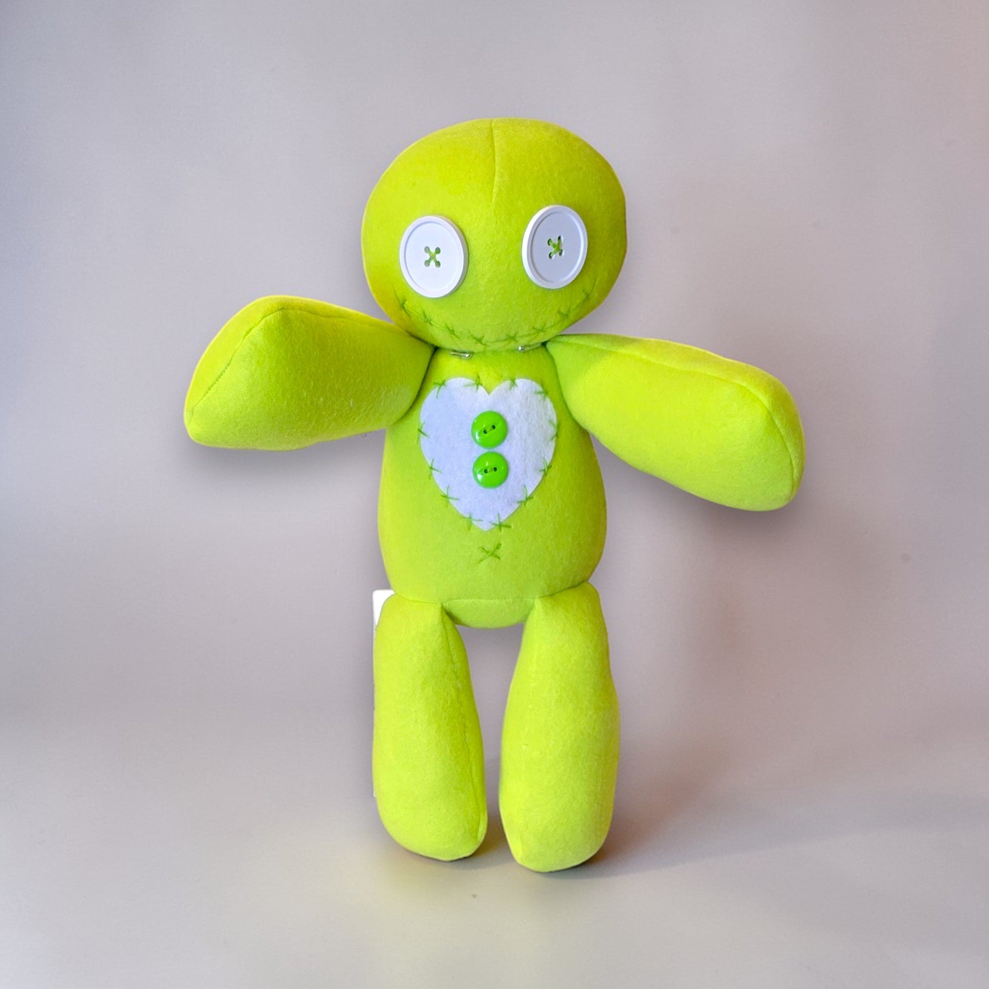 handmade gothic doll creepy plush gothling