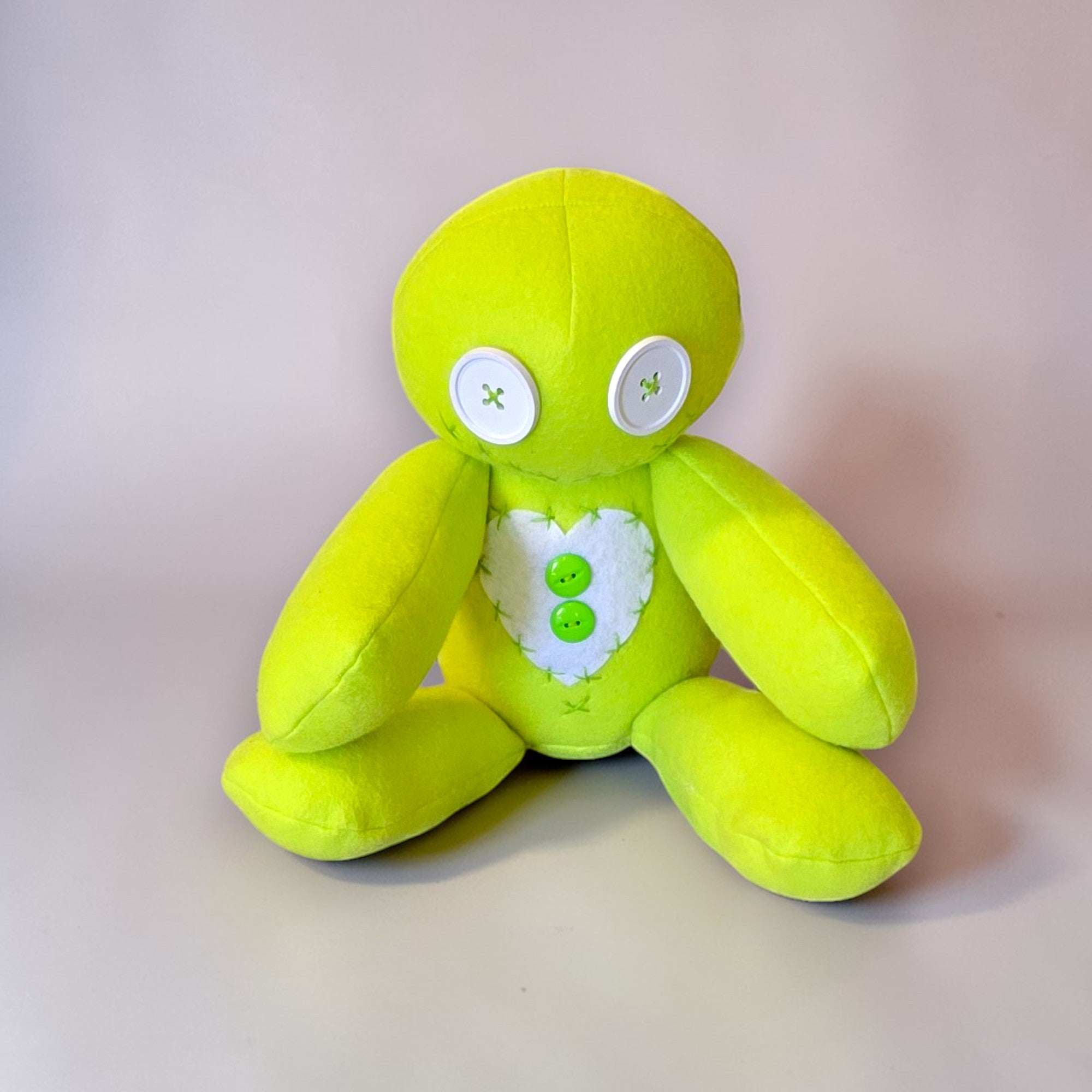 handmade gothic doll creepy plush gothling