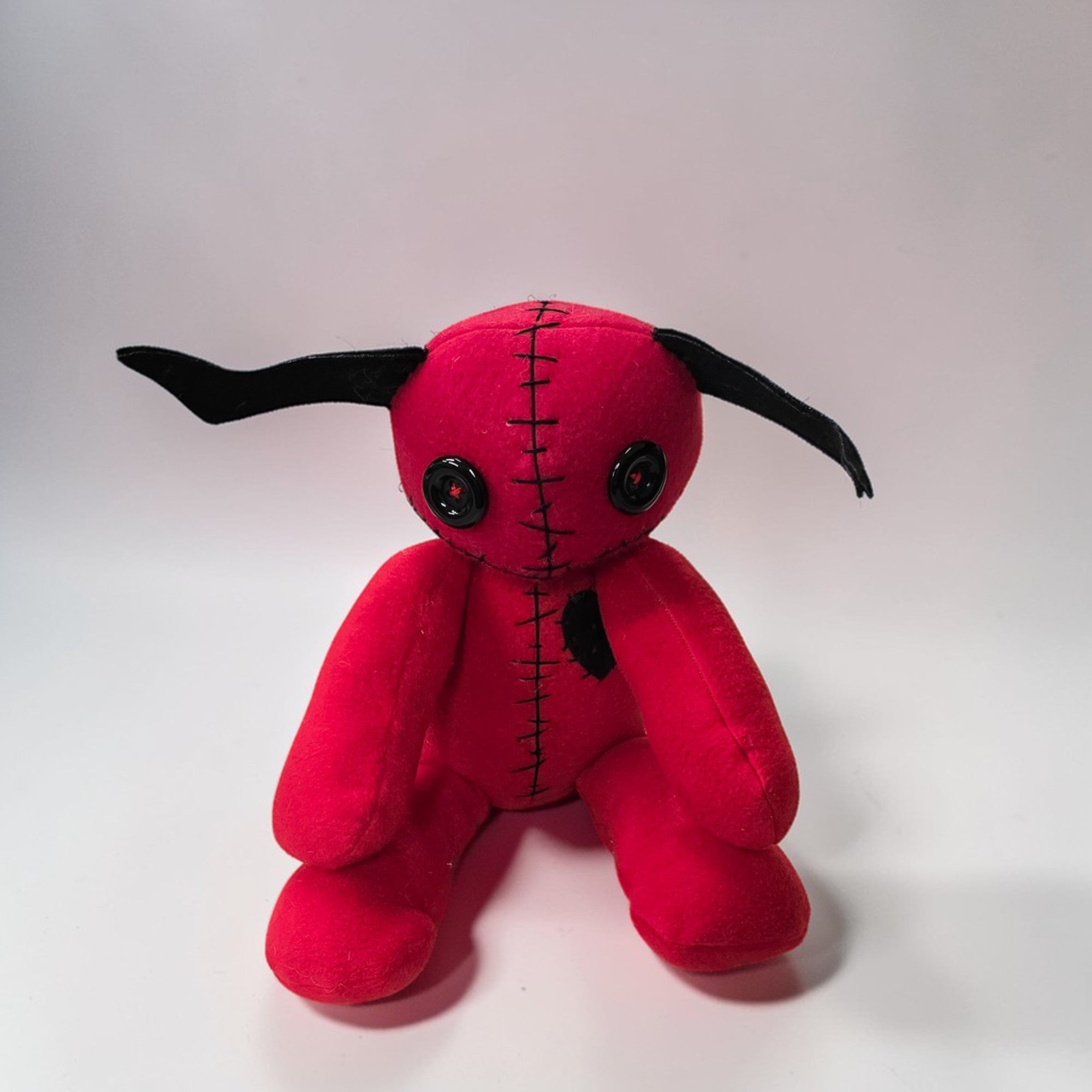 Handmade Creepy Gothic Plush Doll | Orphan Asylum Gothling Intake # 1198