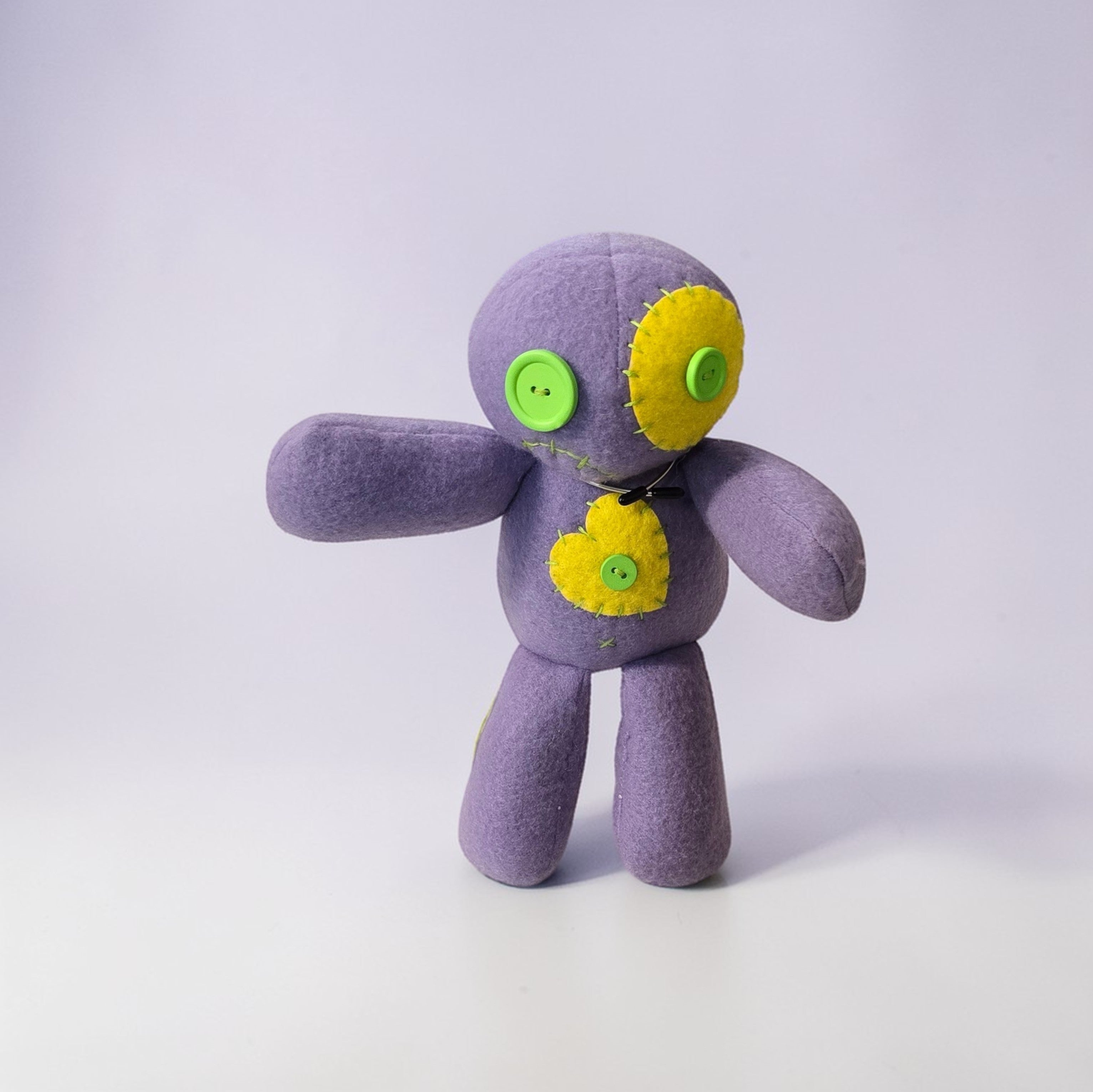 Handmade Gothic Plush Doll | Orphan Asylum Gothling Intake # 1205