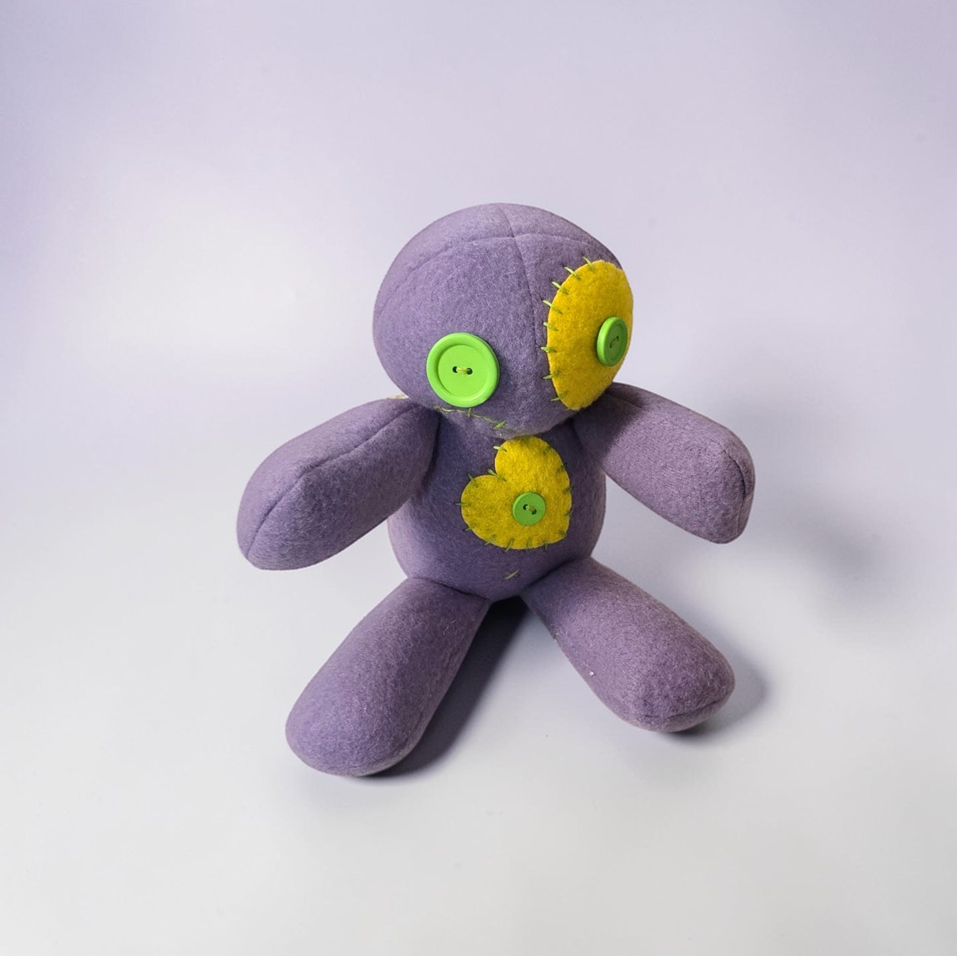 Handmade Gothic Plush Doll | Orphan Asylum Gothling Intake # 1205