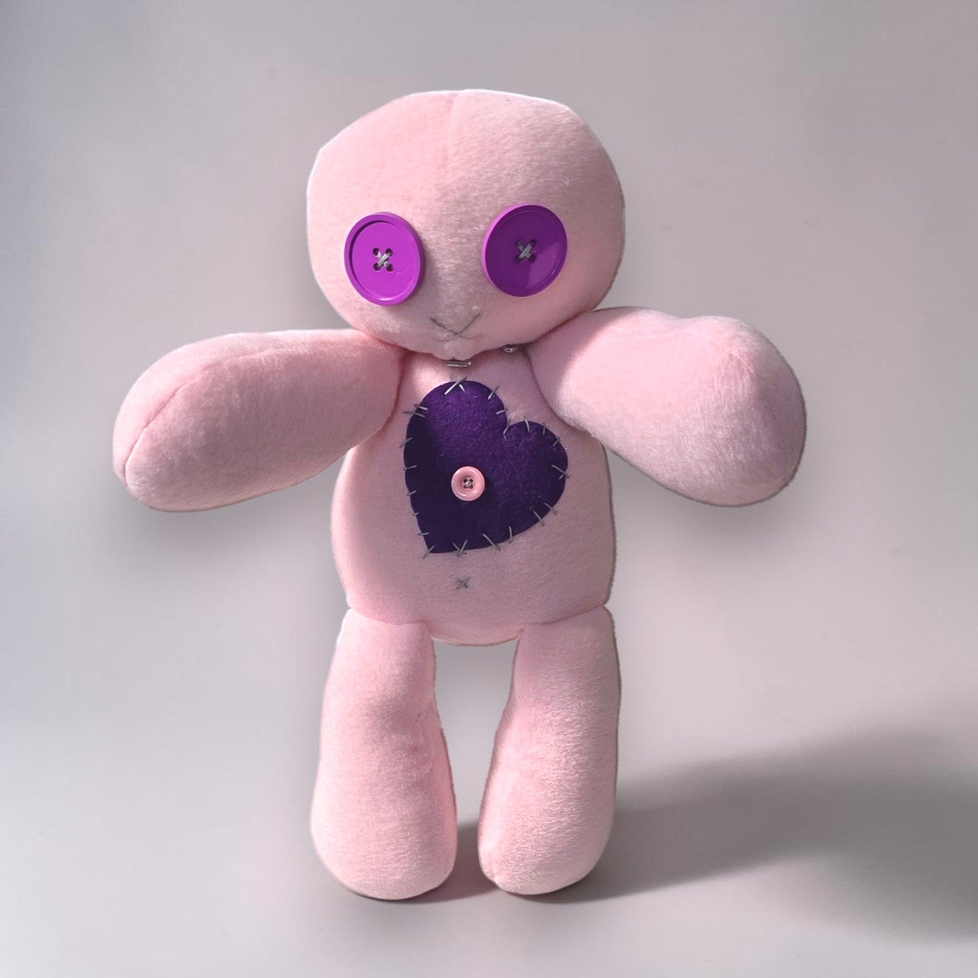 handmade gothic doll creepy plush gothling