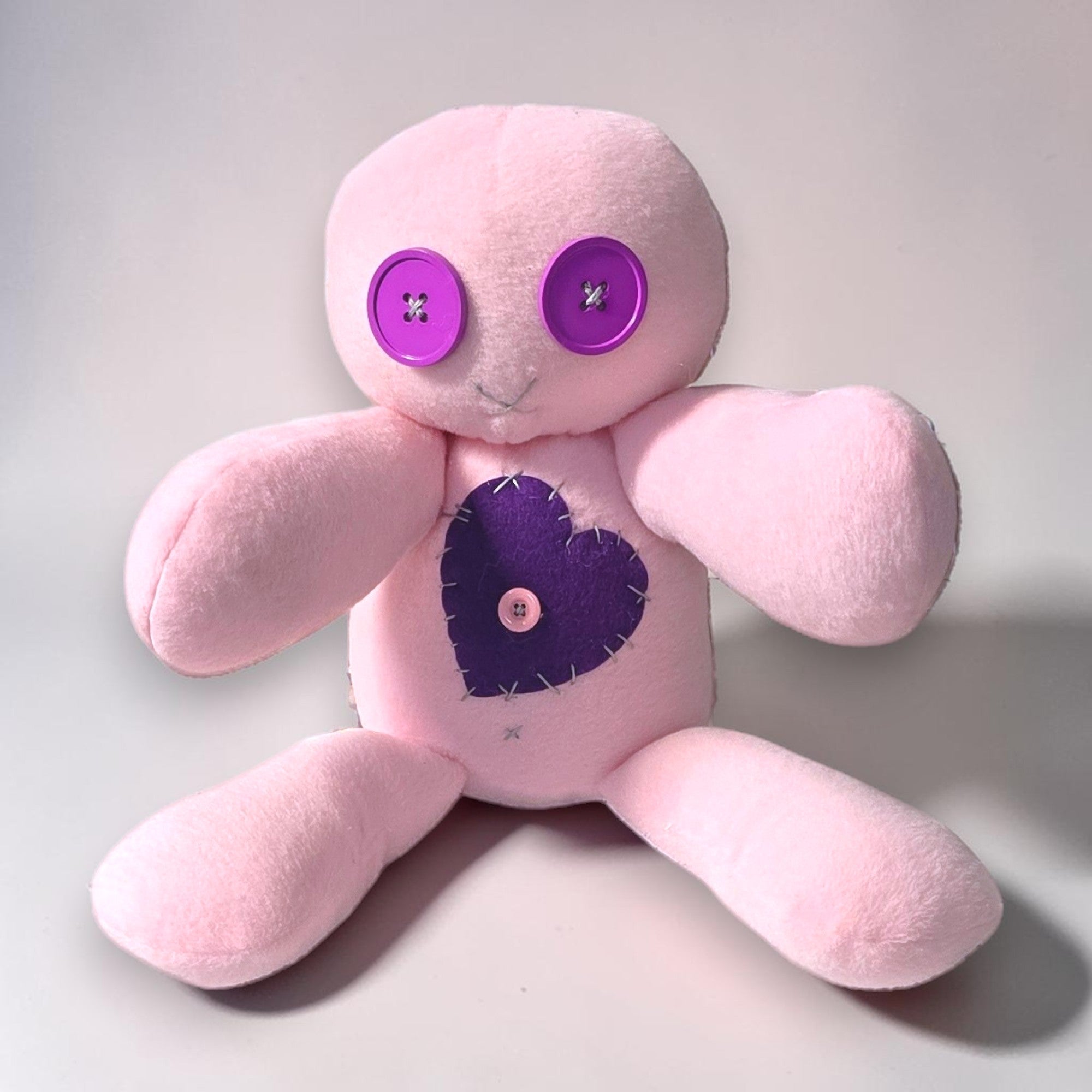 handmade gothic doll creepy plush gothling