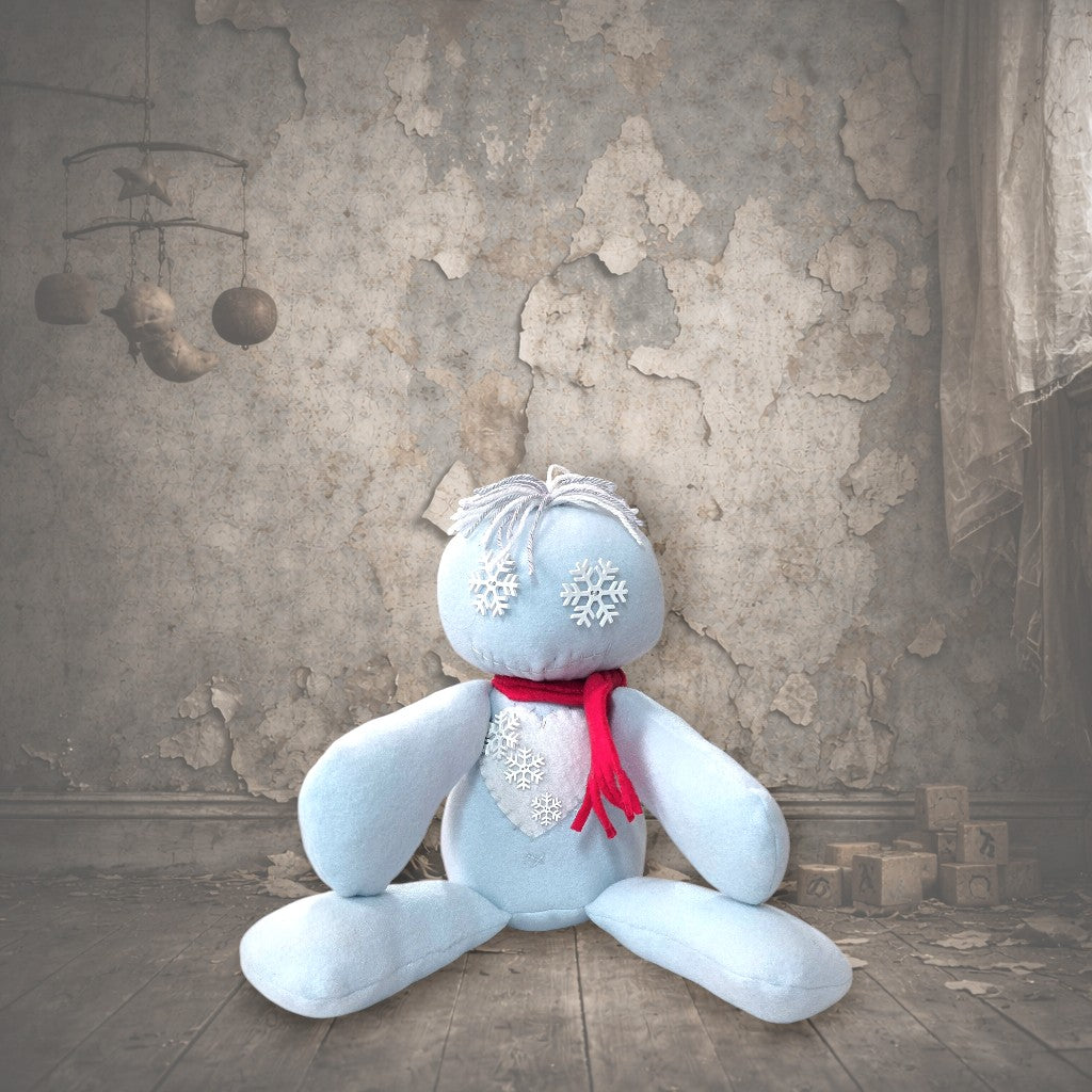 Handmade Gothic Plush Doll | Orphan Asylum Gothling Intake # 1220