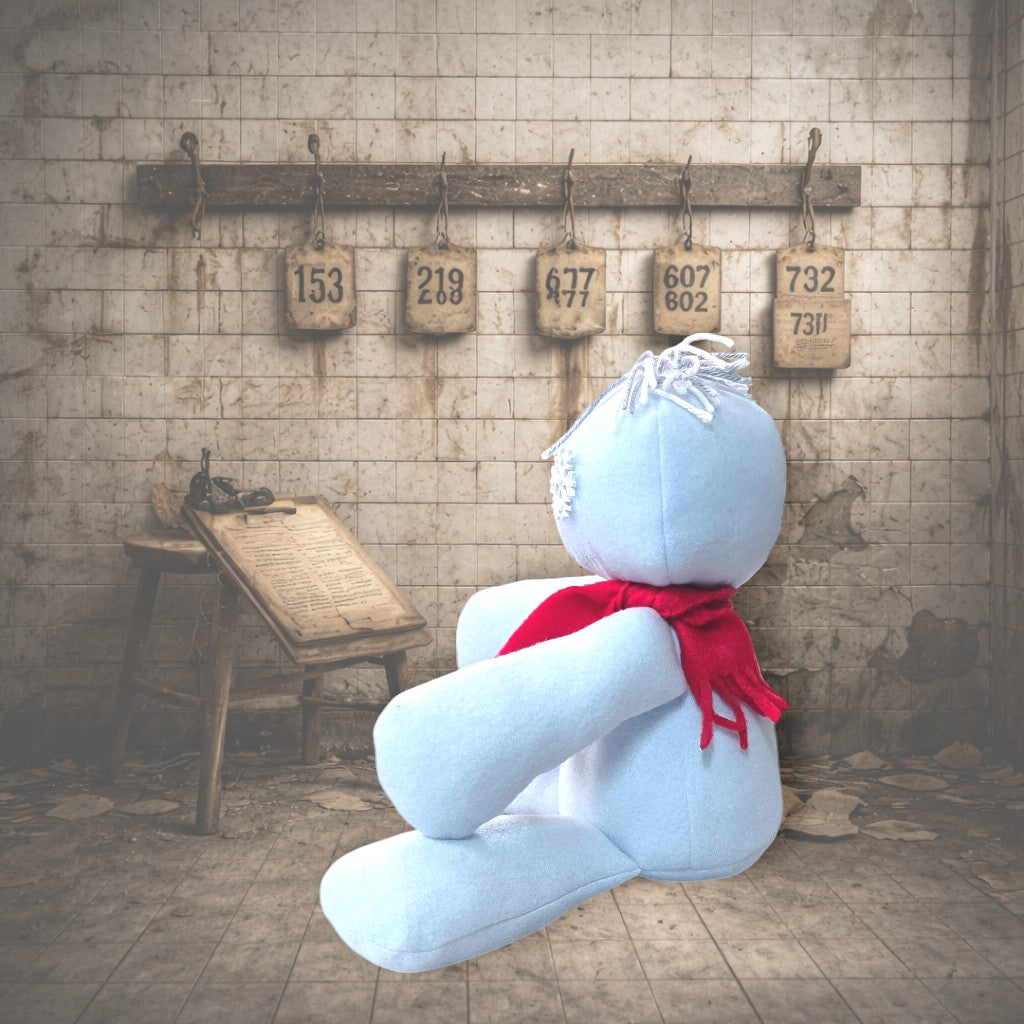 Handmade Gothic Plush Doll | Orphan Asylum Gothling Intake # 1220