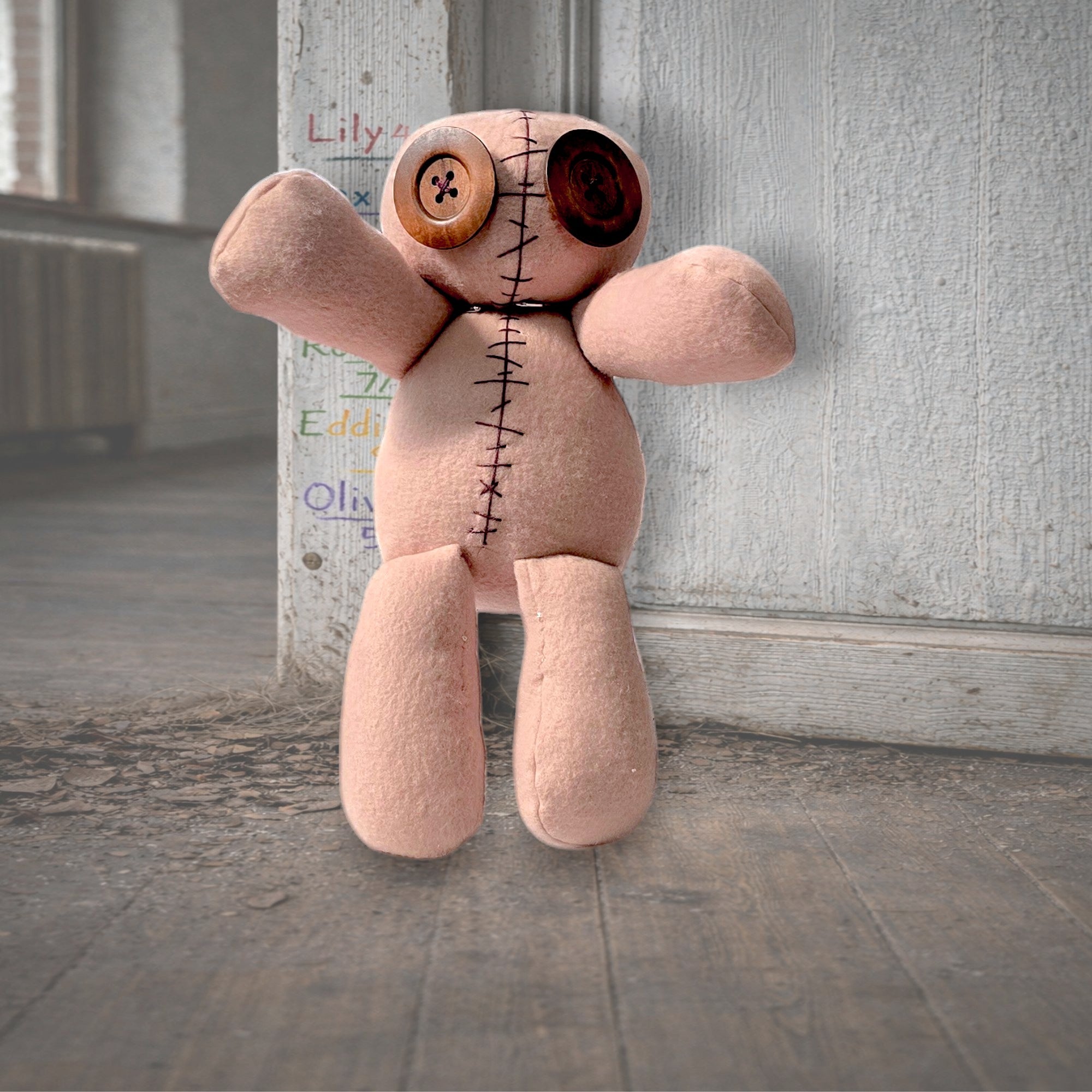 handmade gothic doll creepy plush gothling