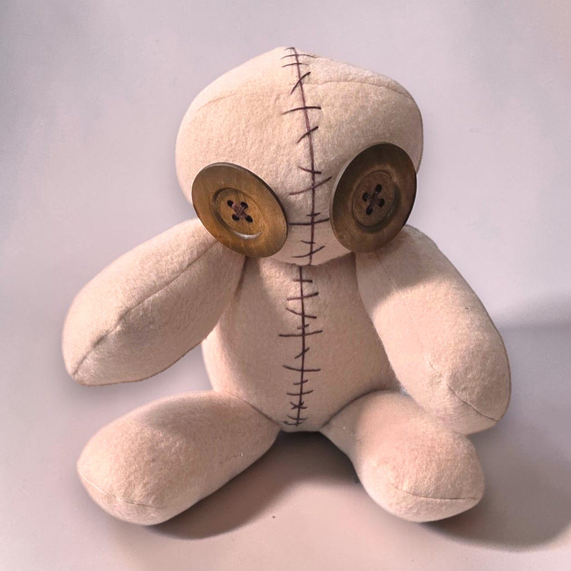 handmade gothic doll creepy plush gothling
