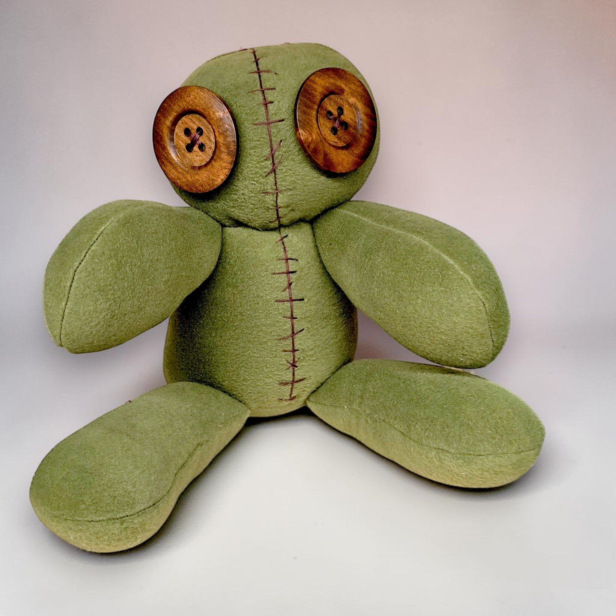 Handmade Creepy Gothic Plush Doll | Orphan Asylum Gothling Intake #1231