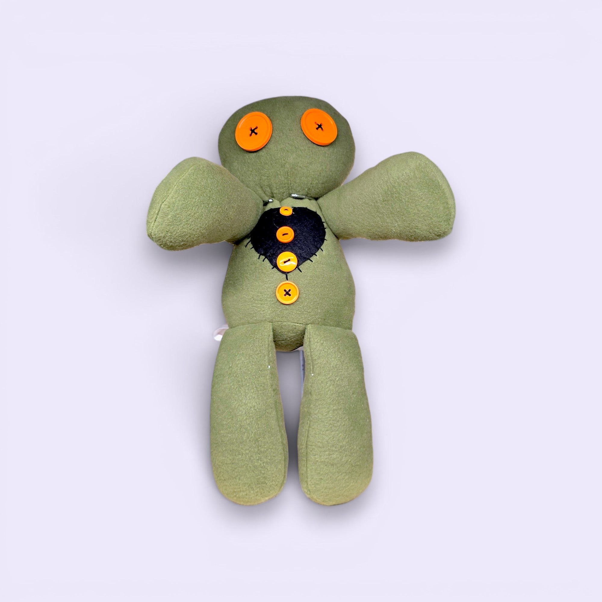Handmade Creepy Gothic Plush Doll | Orphan Asylum Gothling Intake # 1237