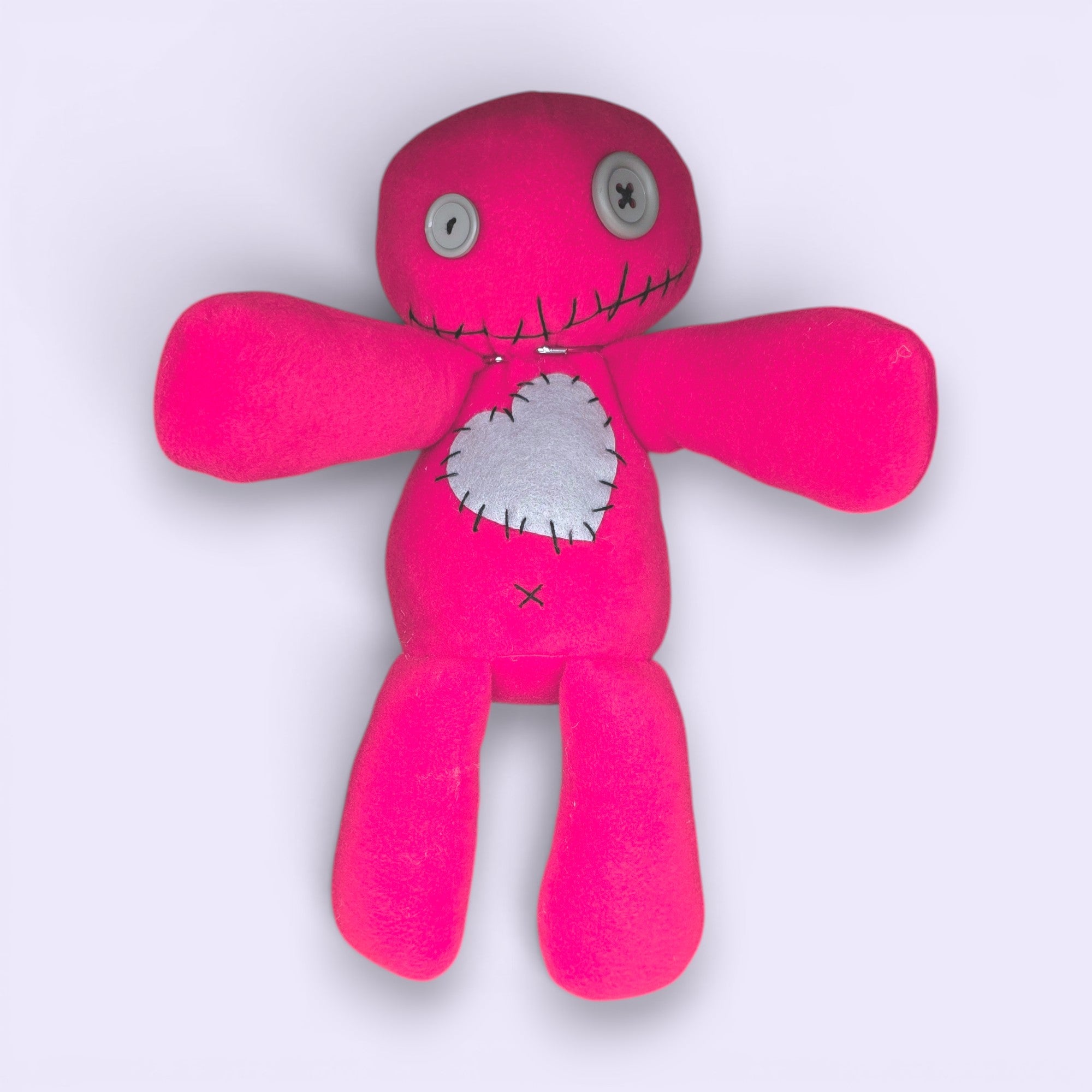 Handmade Creepy Gothic Plush Doll | Orphan Asylum Gothling Intake # 1243
