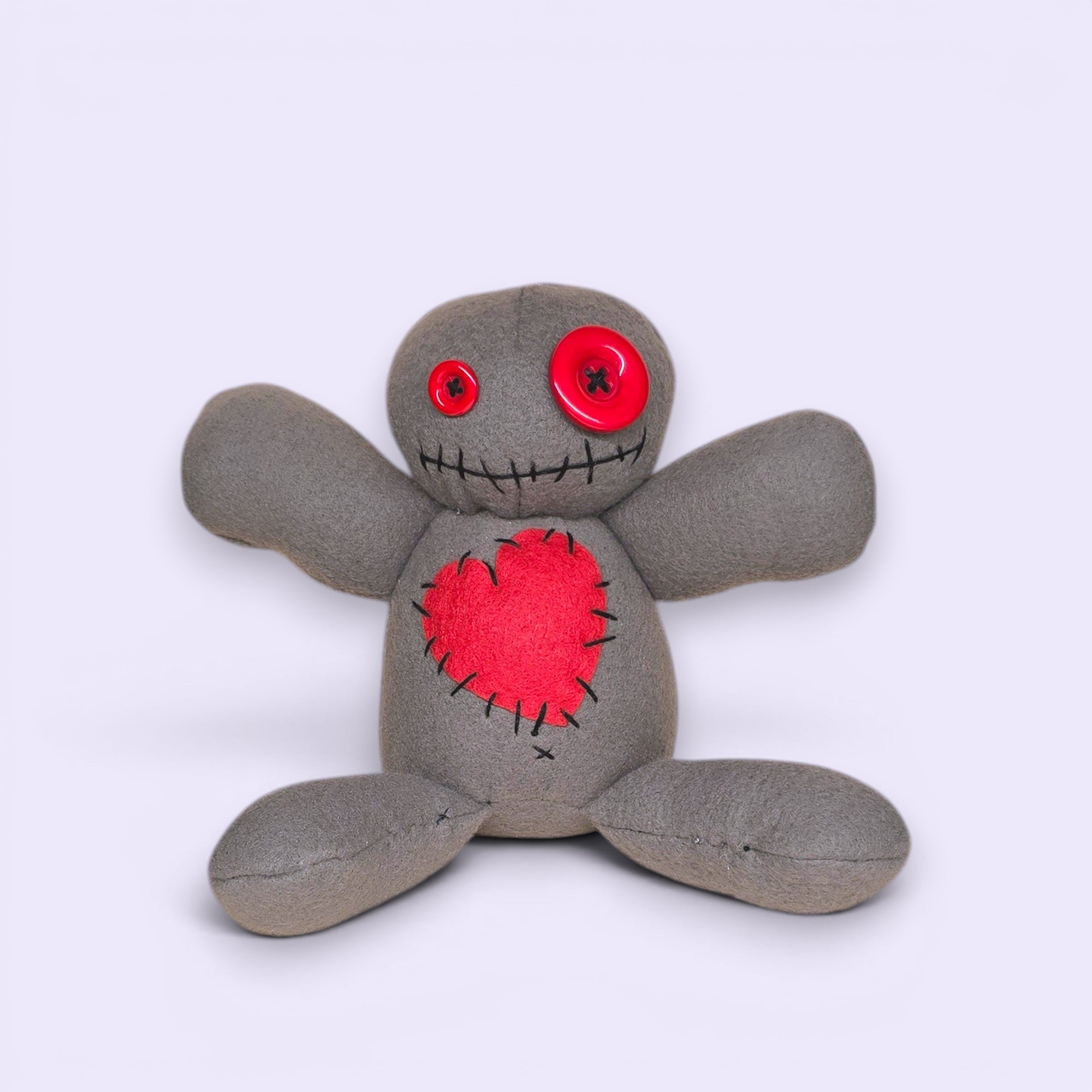 Handmade Creepy Gothic Plush Doll | Orphan Asylum Gothling Intake # 1243