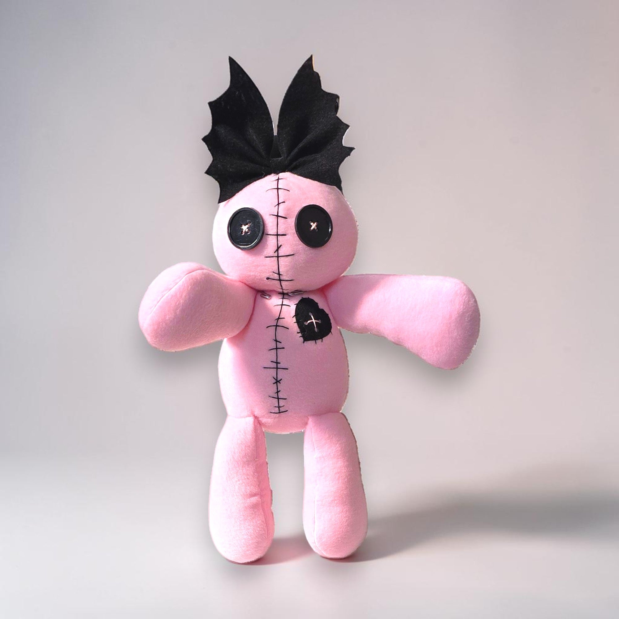 handmade gothic doll creepy plush gothling