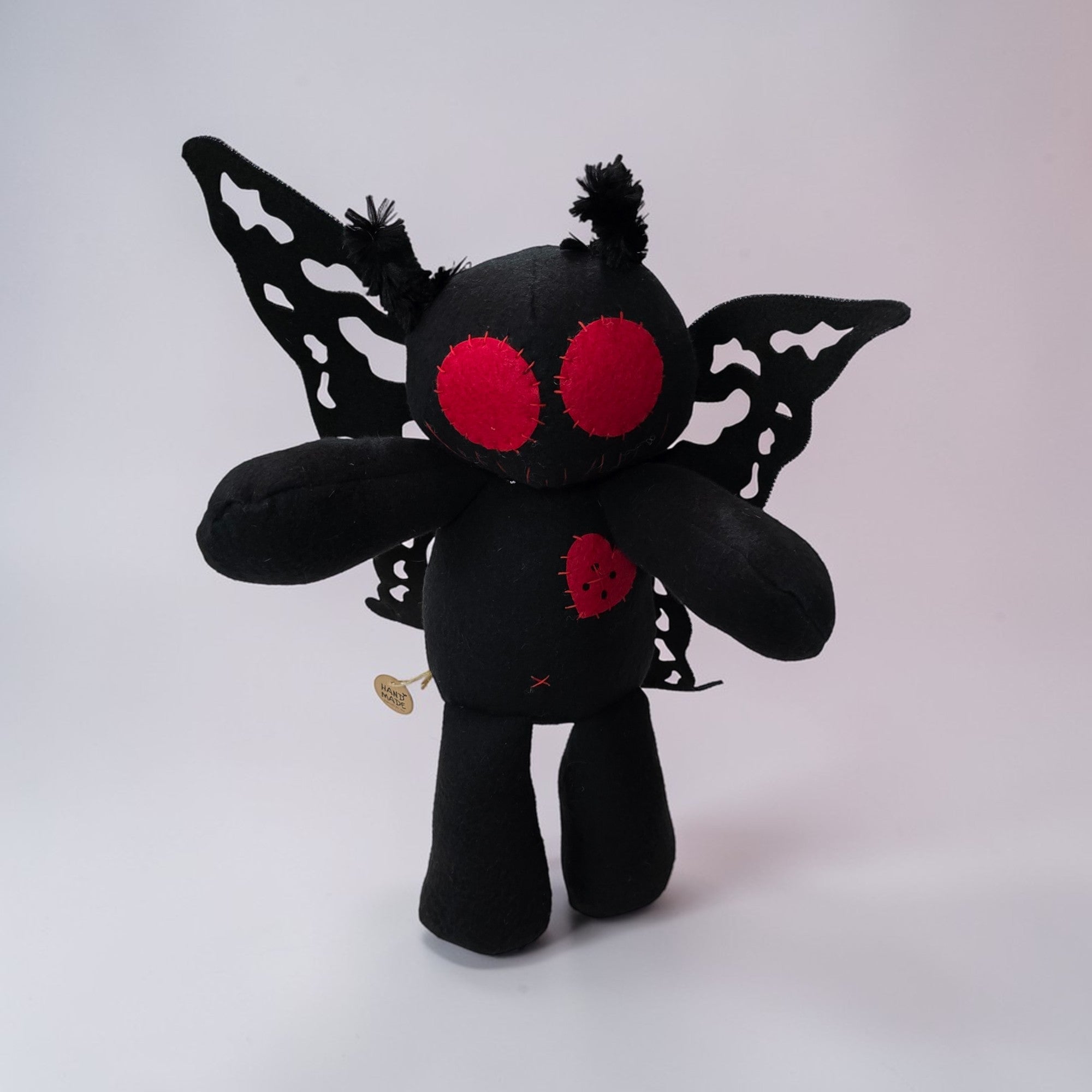 Handmade Creepy Gothic Plush Doll | Orphan Asylum Gothling Intake # 1256