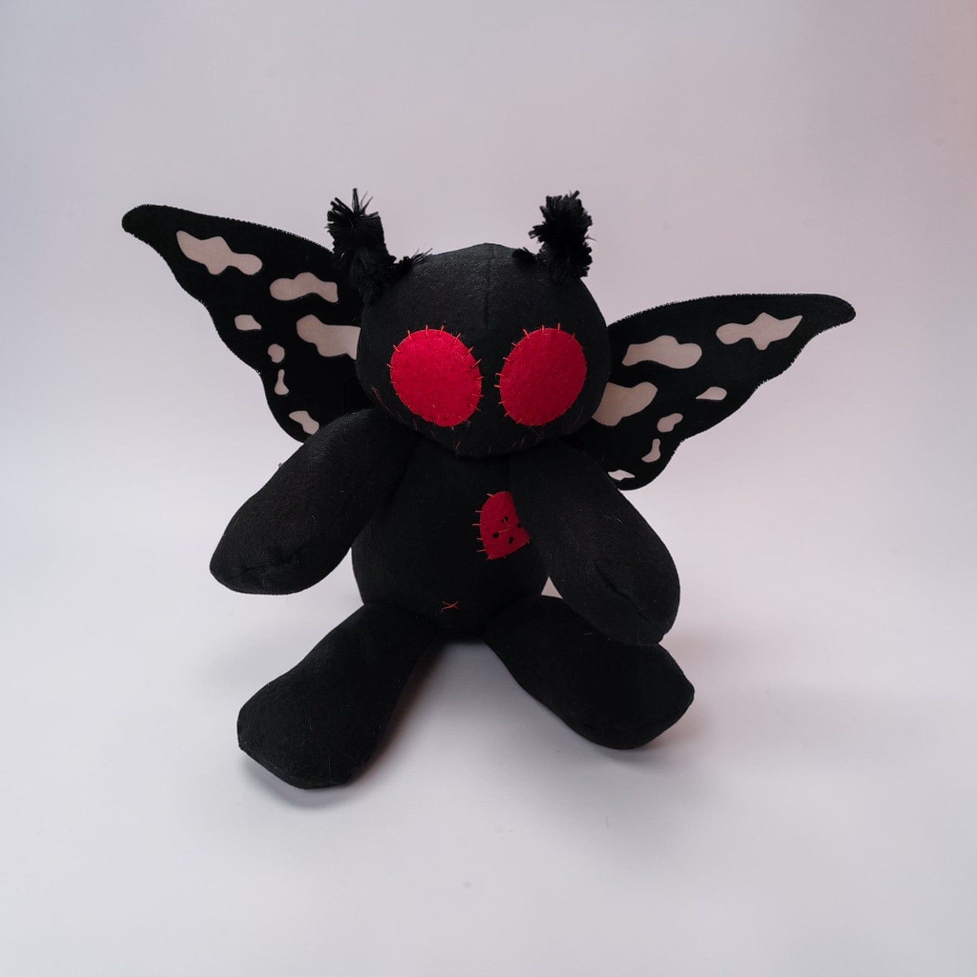 Handmade Creepy Gothic Plush Doll | Orphan Asylum Gothling Intake # 1256