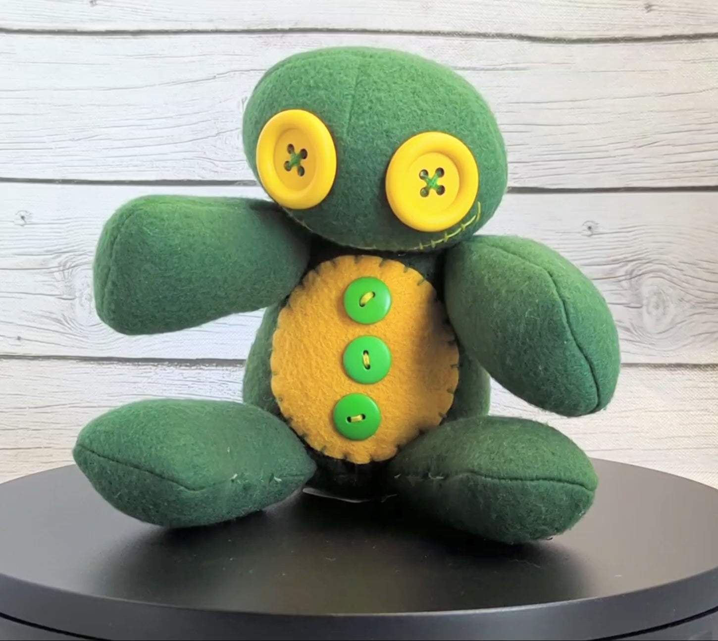 Handmade gothic orphan doll from the Orphan Asylum
